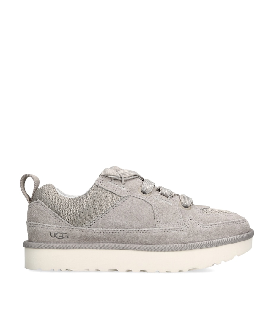 Grey Suede Lo Lowmel Sneakers - Image 1