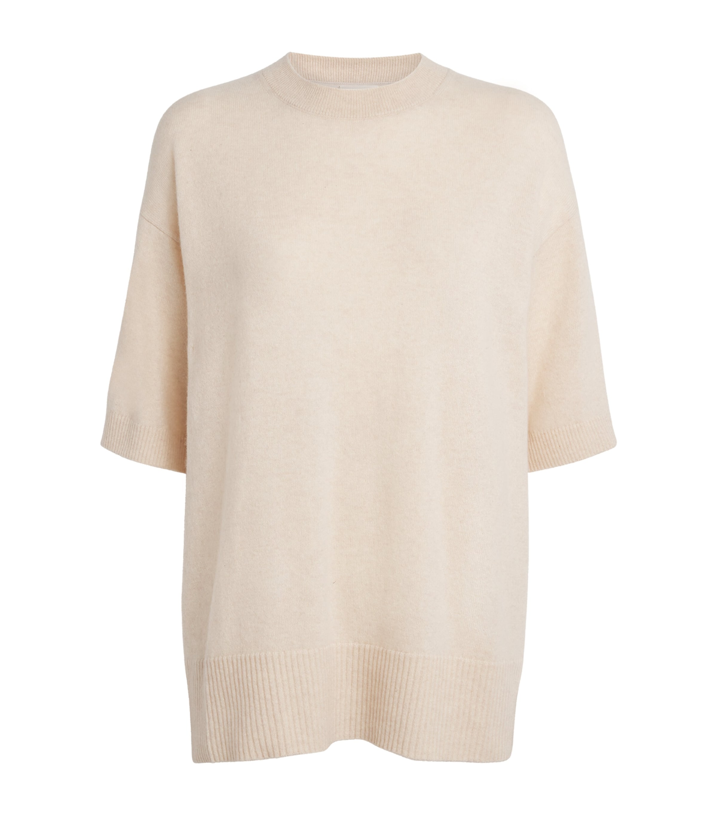Cashmere Mock-Neck Sweater OATMEAL MELANGE Image 1