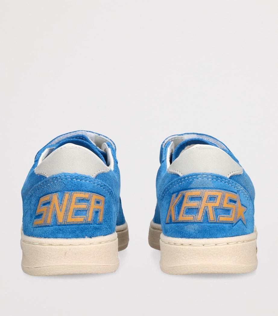 Suede Ball Star Sneakers BLUE Image 2
