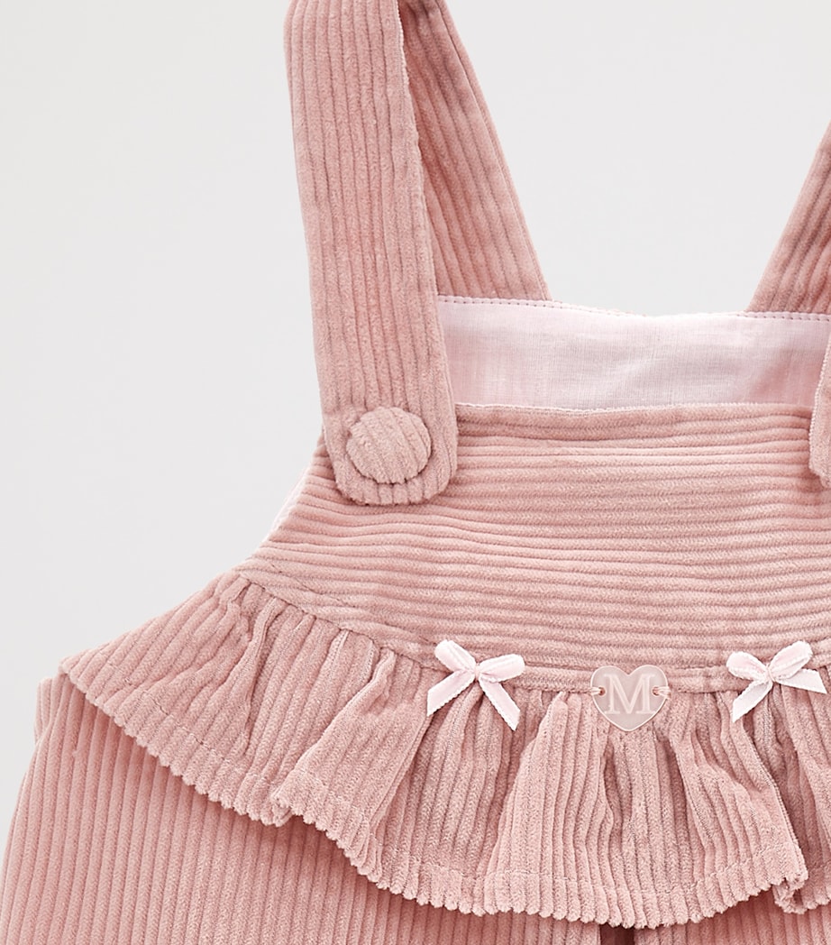 Corduroy Bow Pinafore Dress (3-36 Months) ROSA FAIRYTALE Image 3