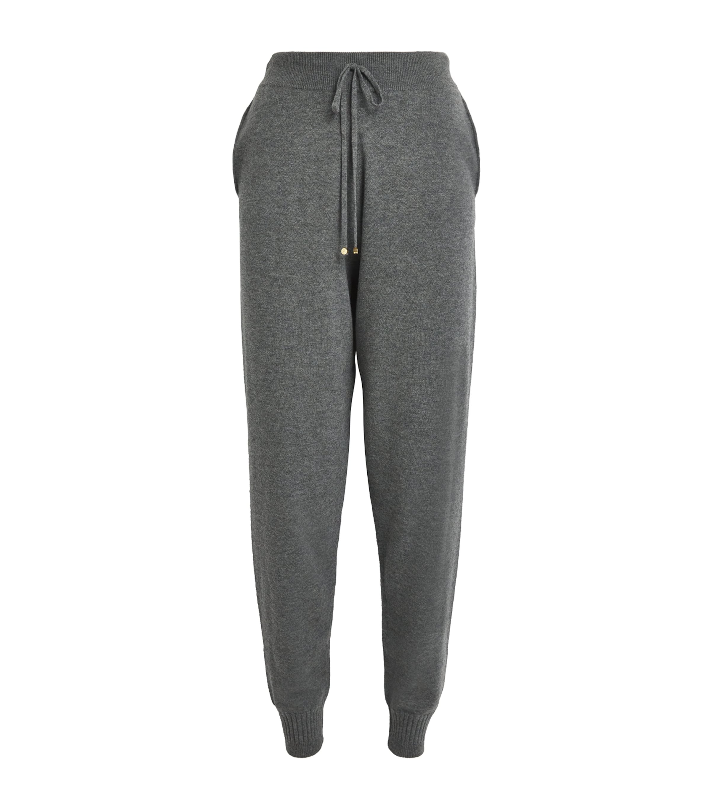 Shop Stella Mccartney Merino Wool Iconic Sweatpants In Grey