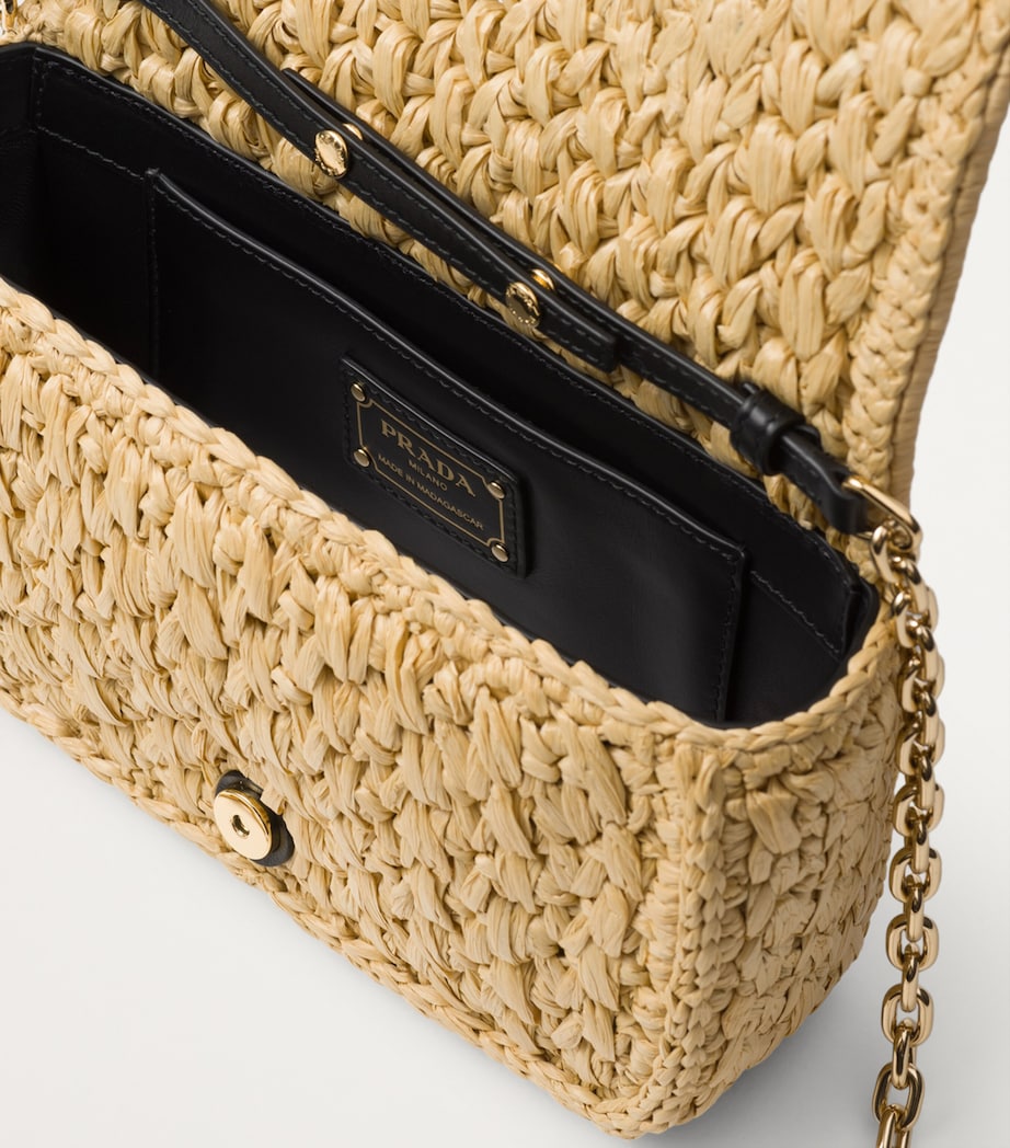 Prada Woven Cross-Body Bag Image 5
