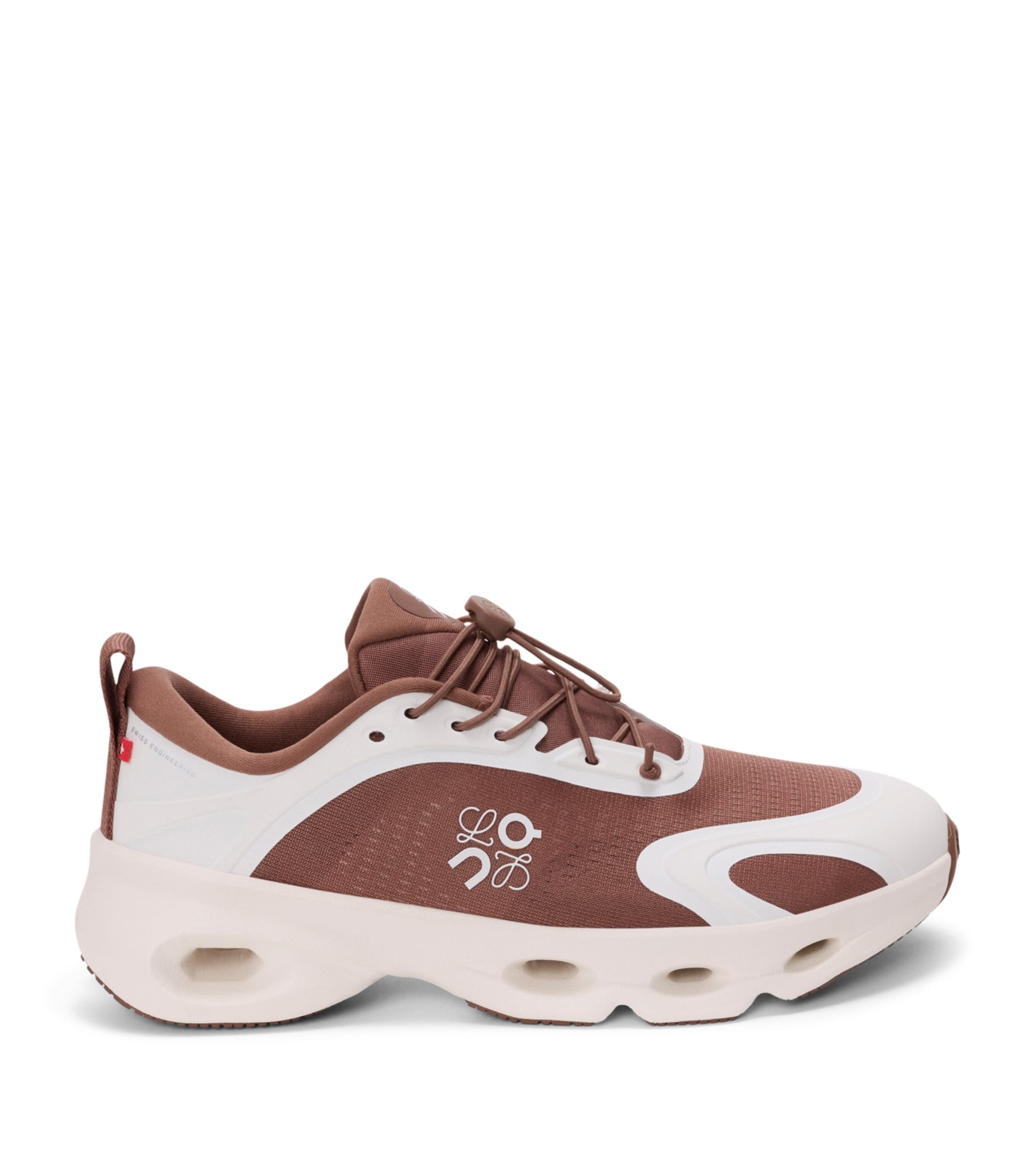 LOEWE Mens x On Cloudsolo Trainers Taupe/eggshell Image 1