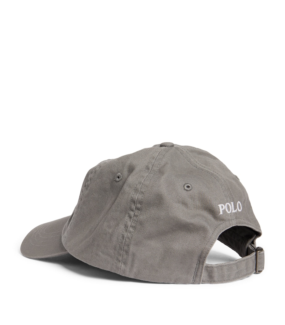 Polo Pony Baseball Cap PERFECT GREY/WHITE Image 2