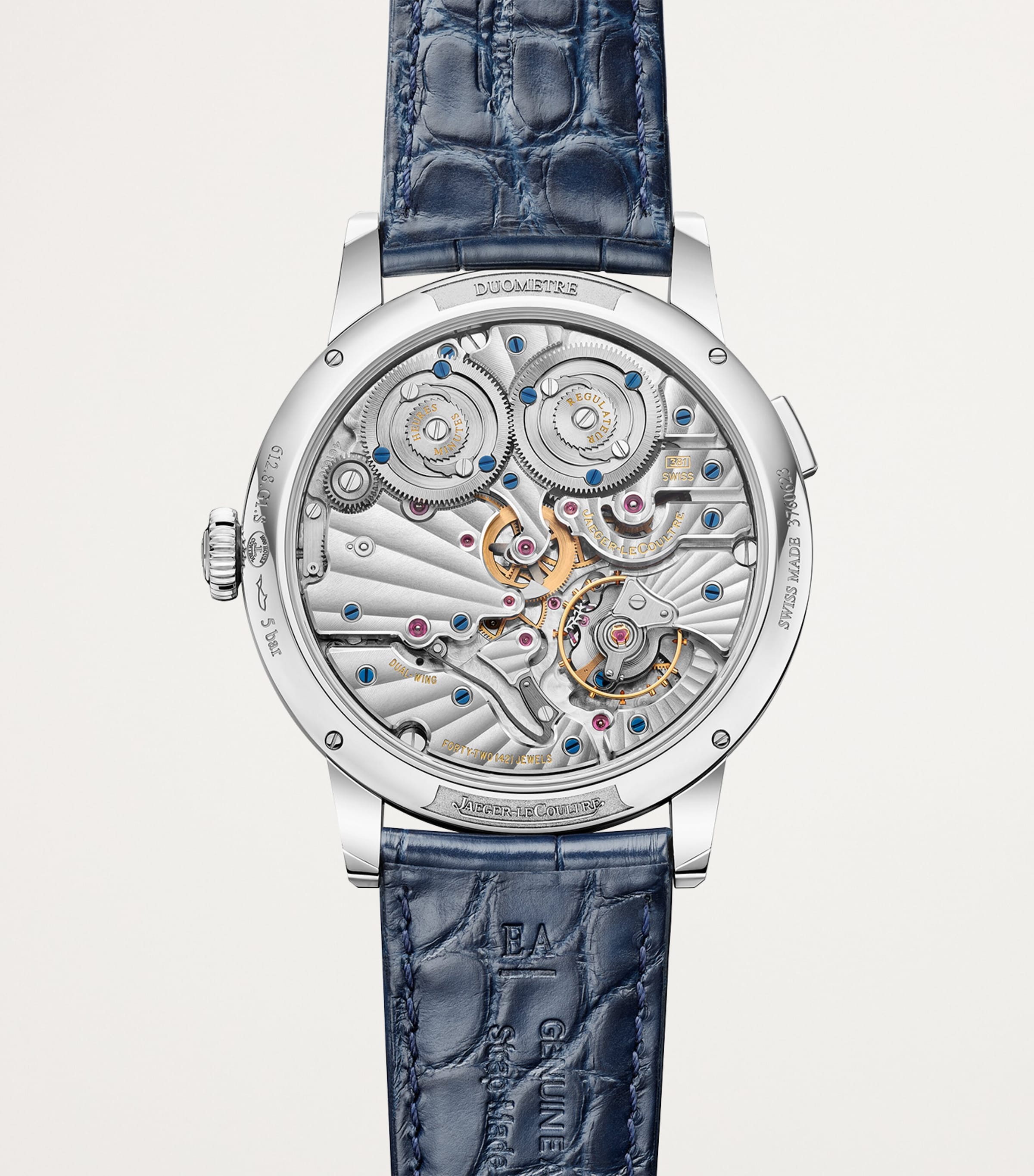 Stainless Steel Duometre Quantieme Lunaire Watch 42.5mm STAINLESS STEEL Image 8