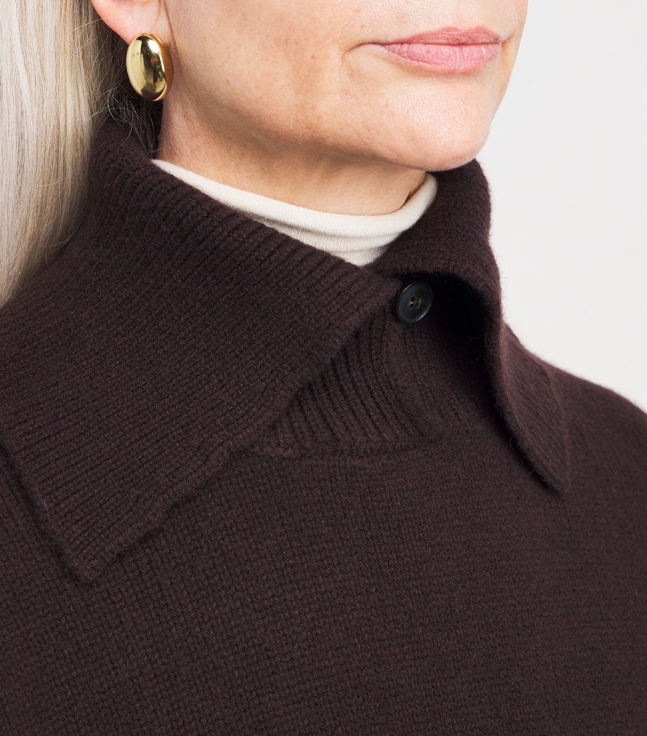 Cashmere Collar Sweater A2266 Image 6
