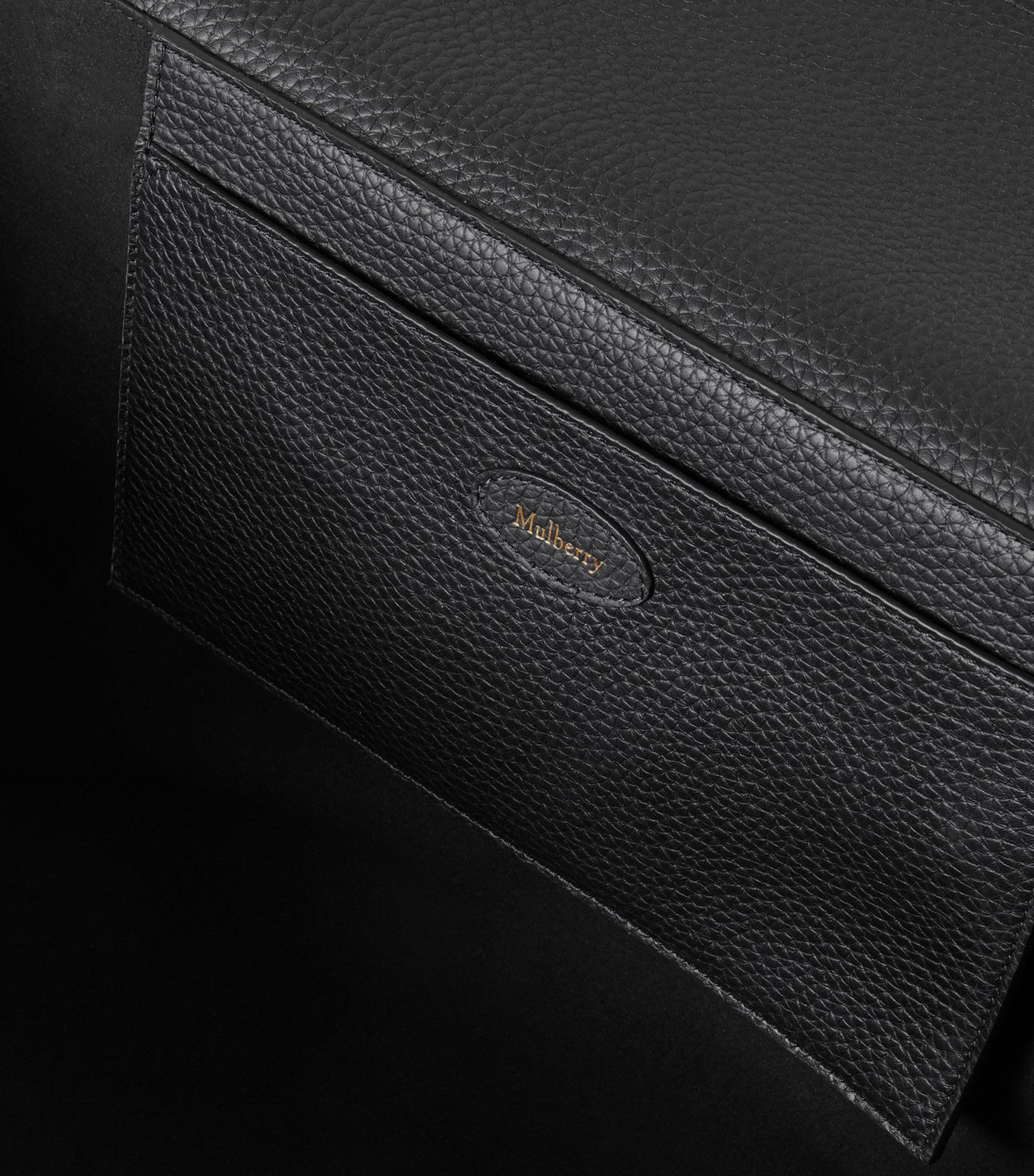 Medium Soft Bayswater Shoulder Bag BLACK Image 4