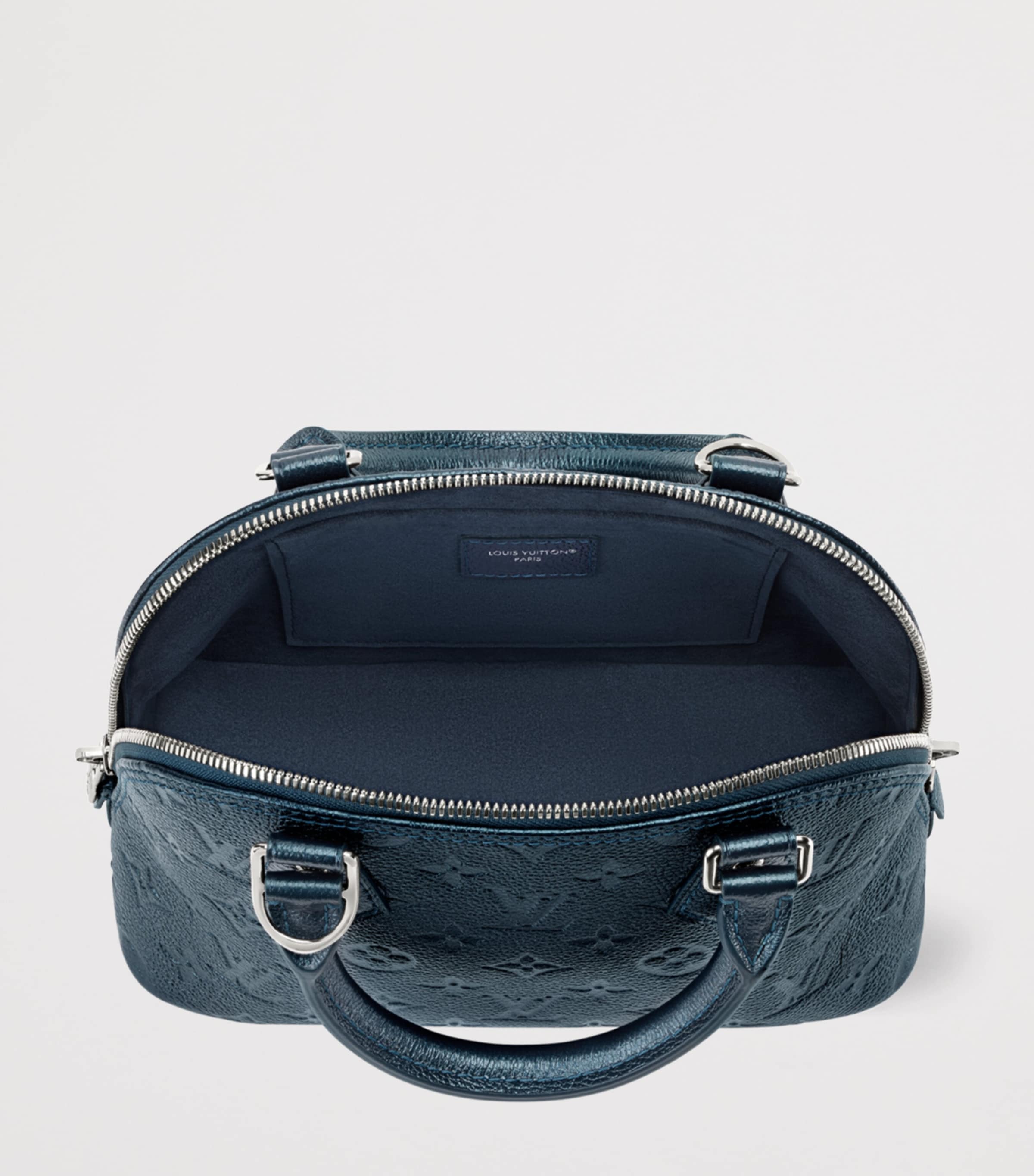 Leather Alma BB Cross-Body Bag SHIMMERY INK Image 4