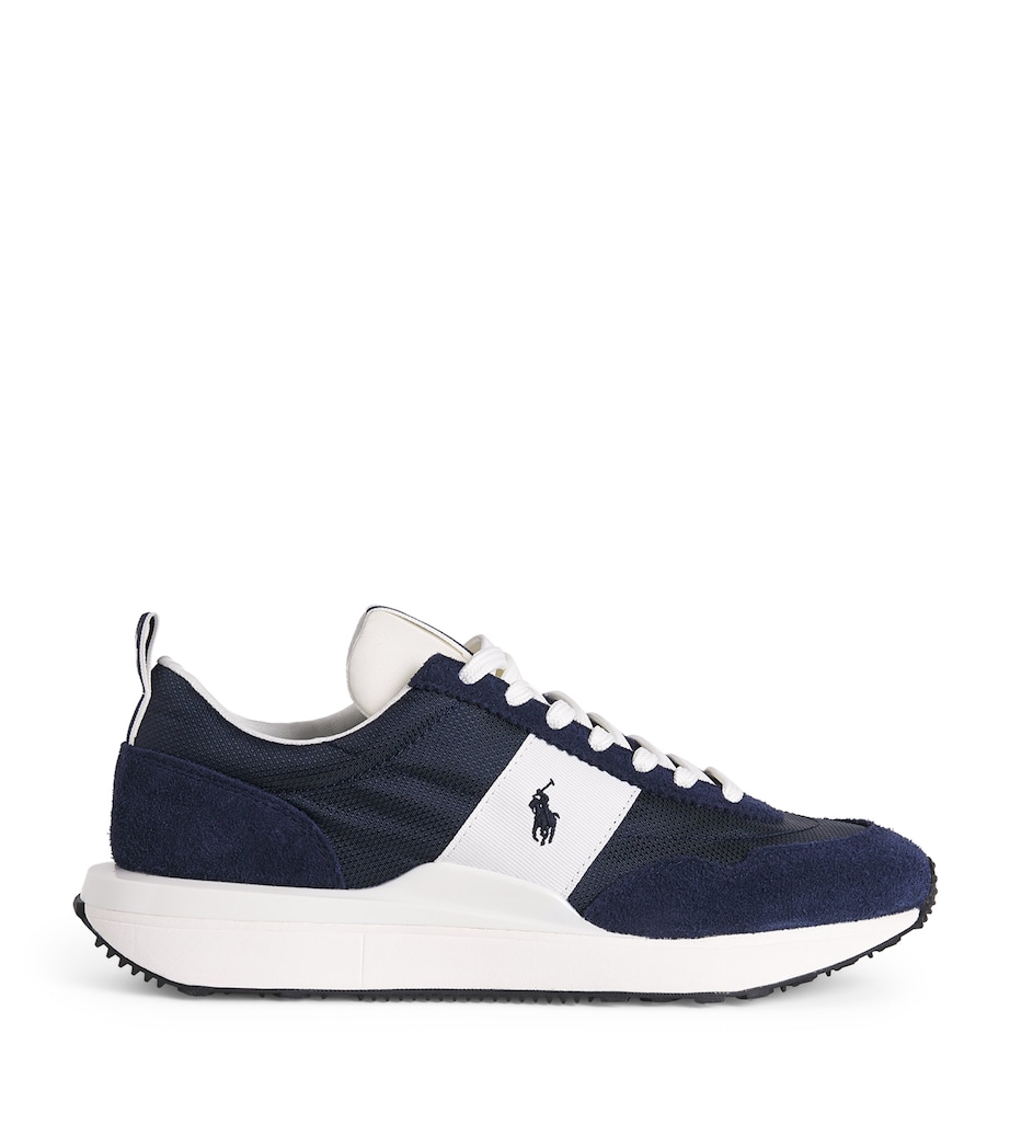 Polo Ralph Lauren Leather-Blend Train 89 Sneakers Navy/deckwash White Image 1