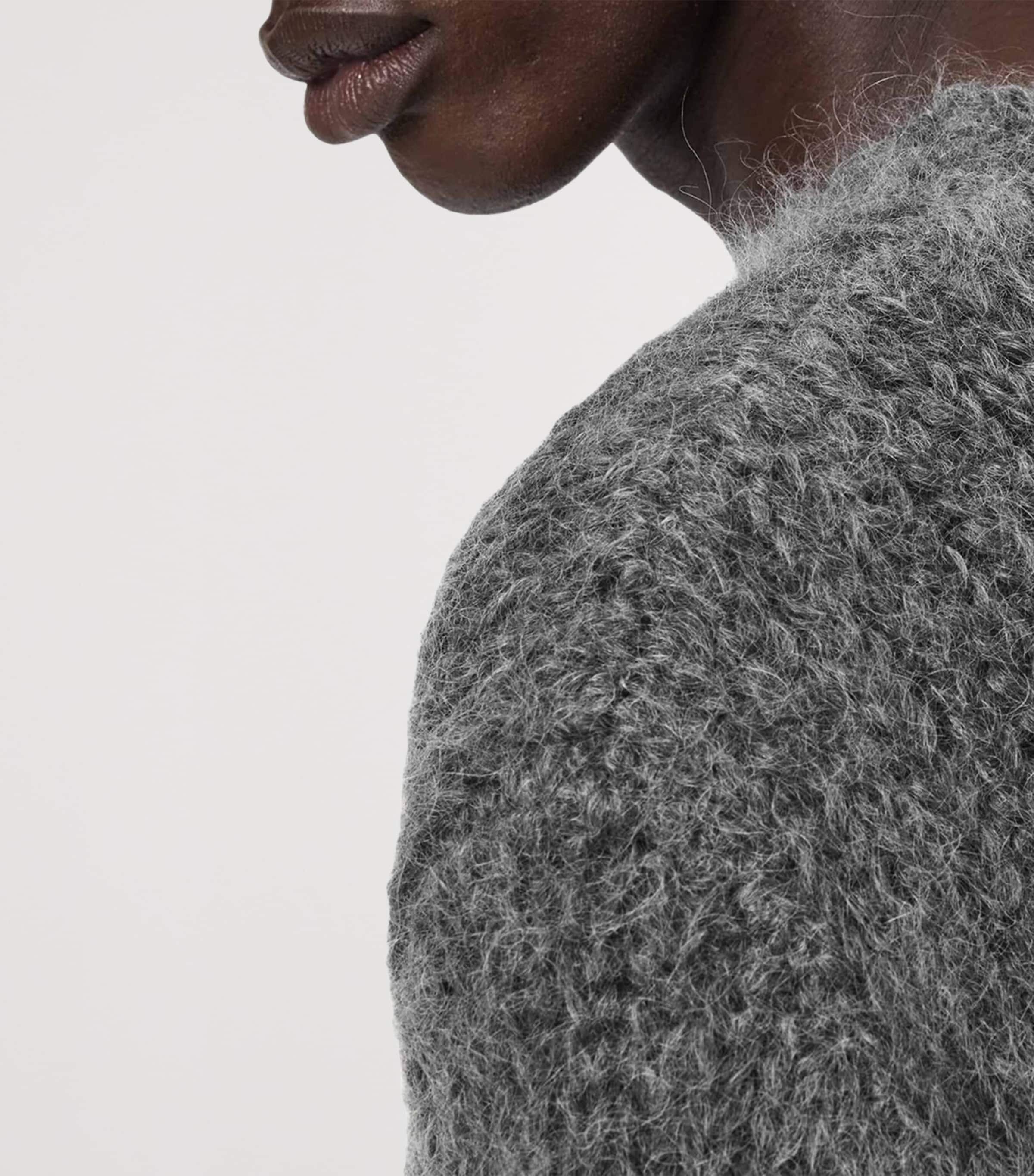 Oversized Myles Sweater CHARCOAL GREY Image 8