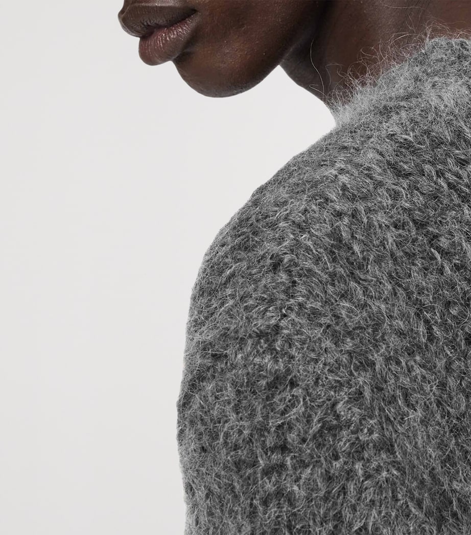 Oversized Myles Sweater CHARCOAL GREY Image 8