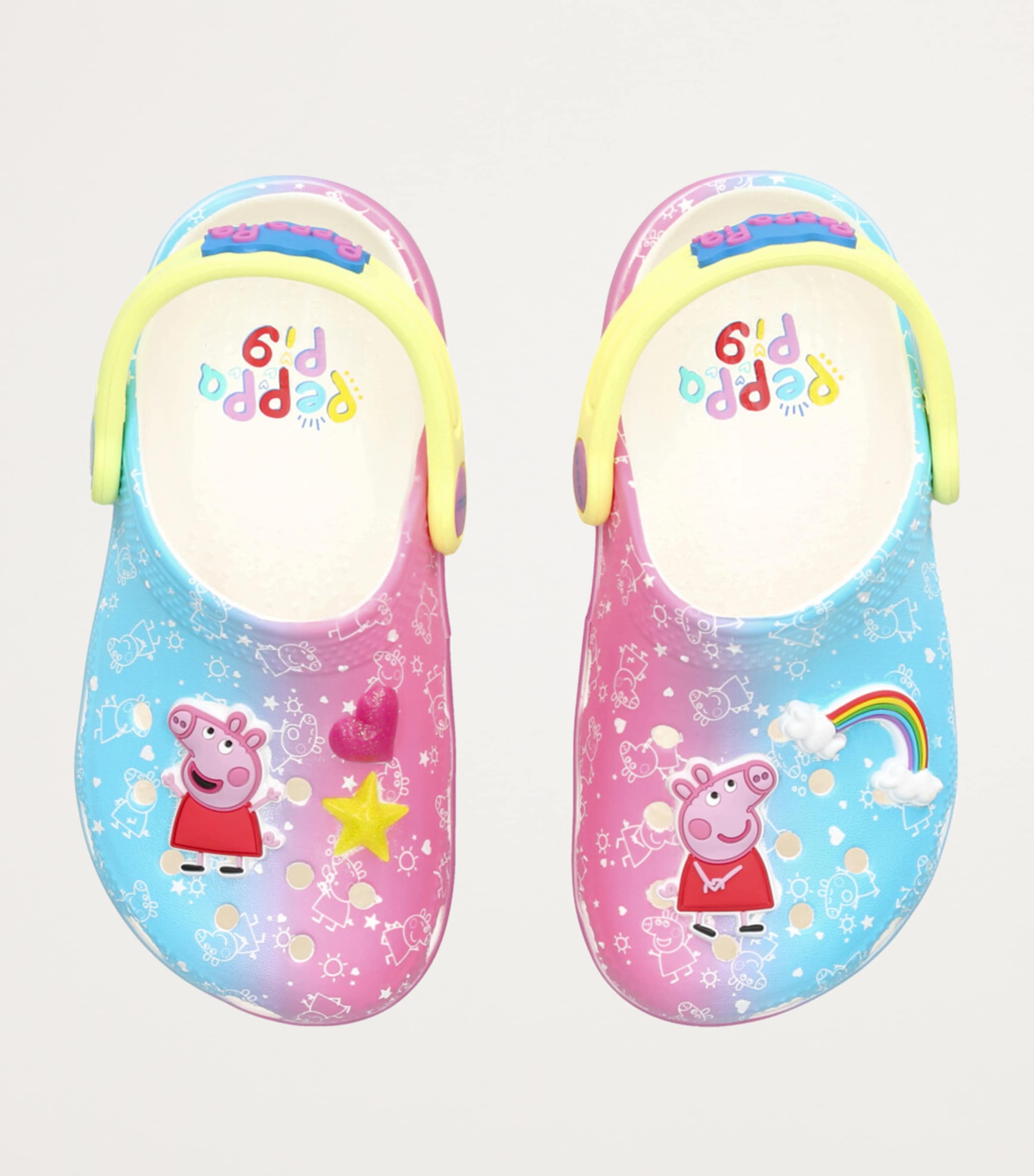 CROCS KIDS Peppa Pig Clogs Blue Other Image 4