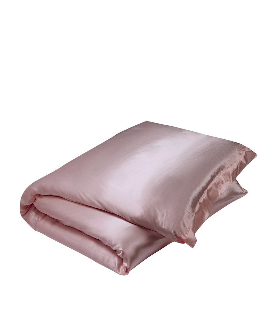 Silk King Duvet Cover (225cm x 220cm) VINTAGE PINK Image 1