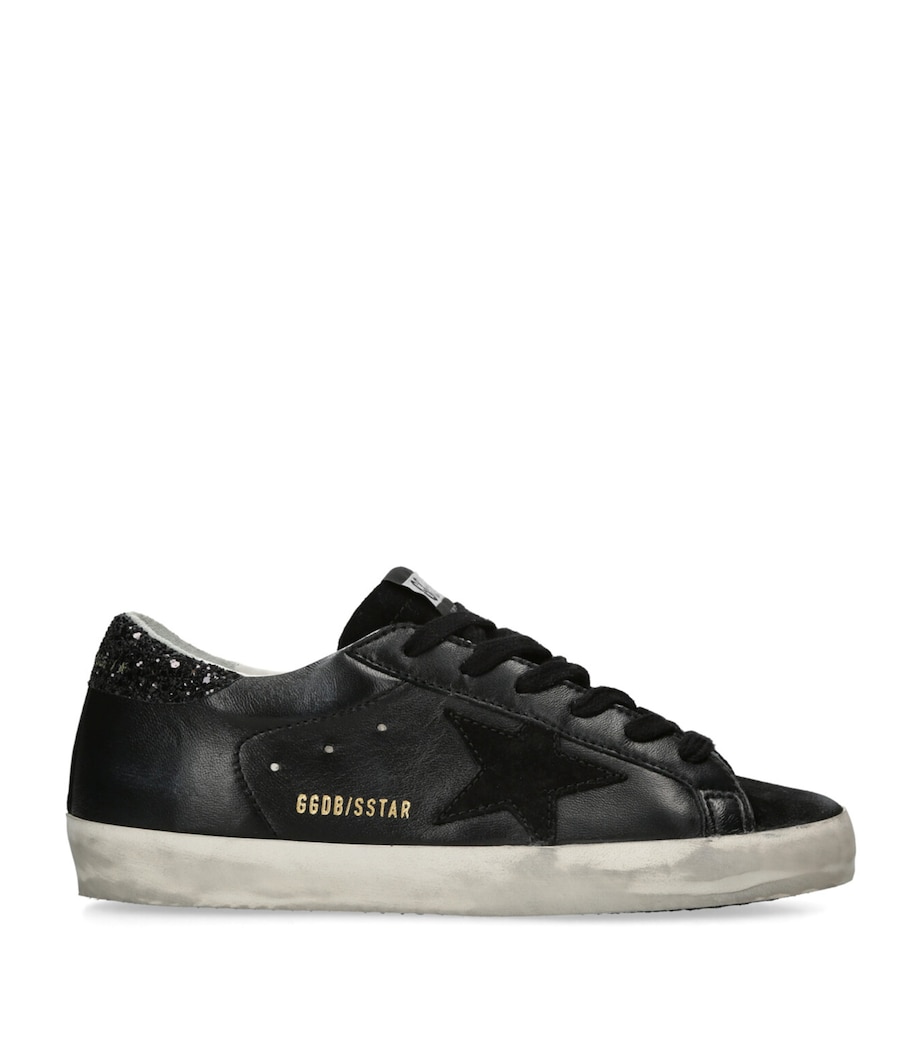 Suede Superstar Sneakers BLACK Image 1
