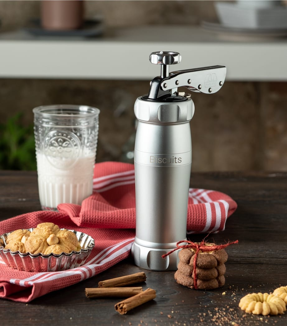 Aluminium Cookie Press SILVER Image 3