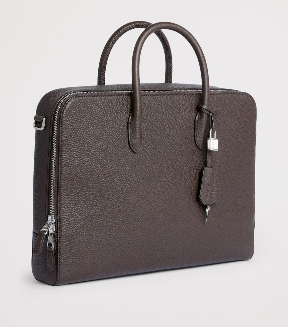 Dunhill Leather Bourdon 38 Briefcase Image 3