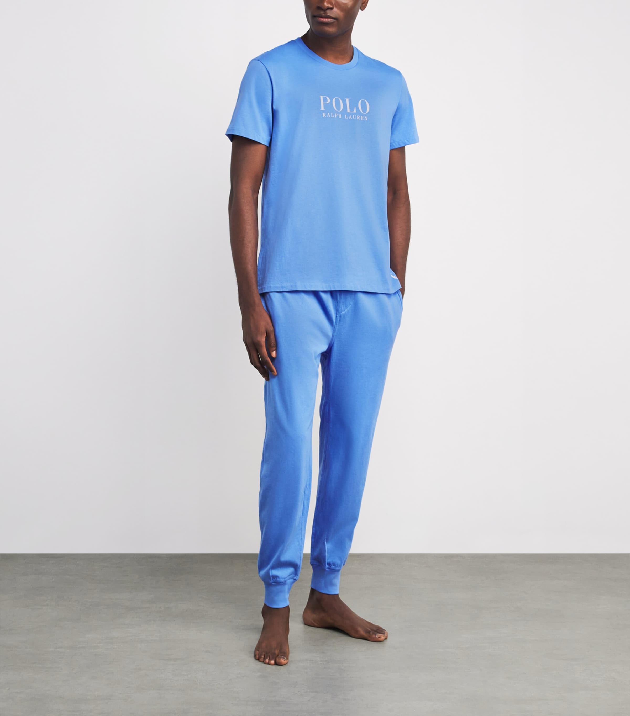 Cotton Pyjama Top HARBOR ISLAND BLUE Image 2