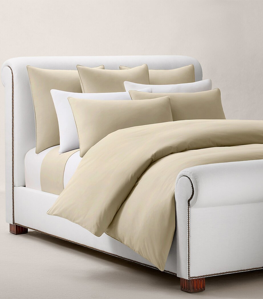 Ralph Lauren Home Cotton Player Super King Duvet Cover (260cm x 220cm) Paleoak Image 5