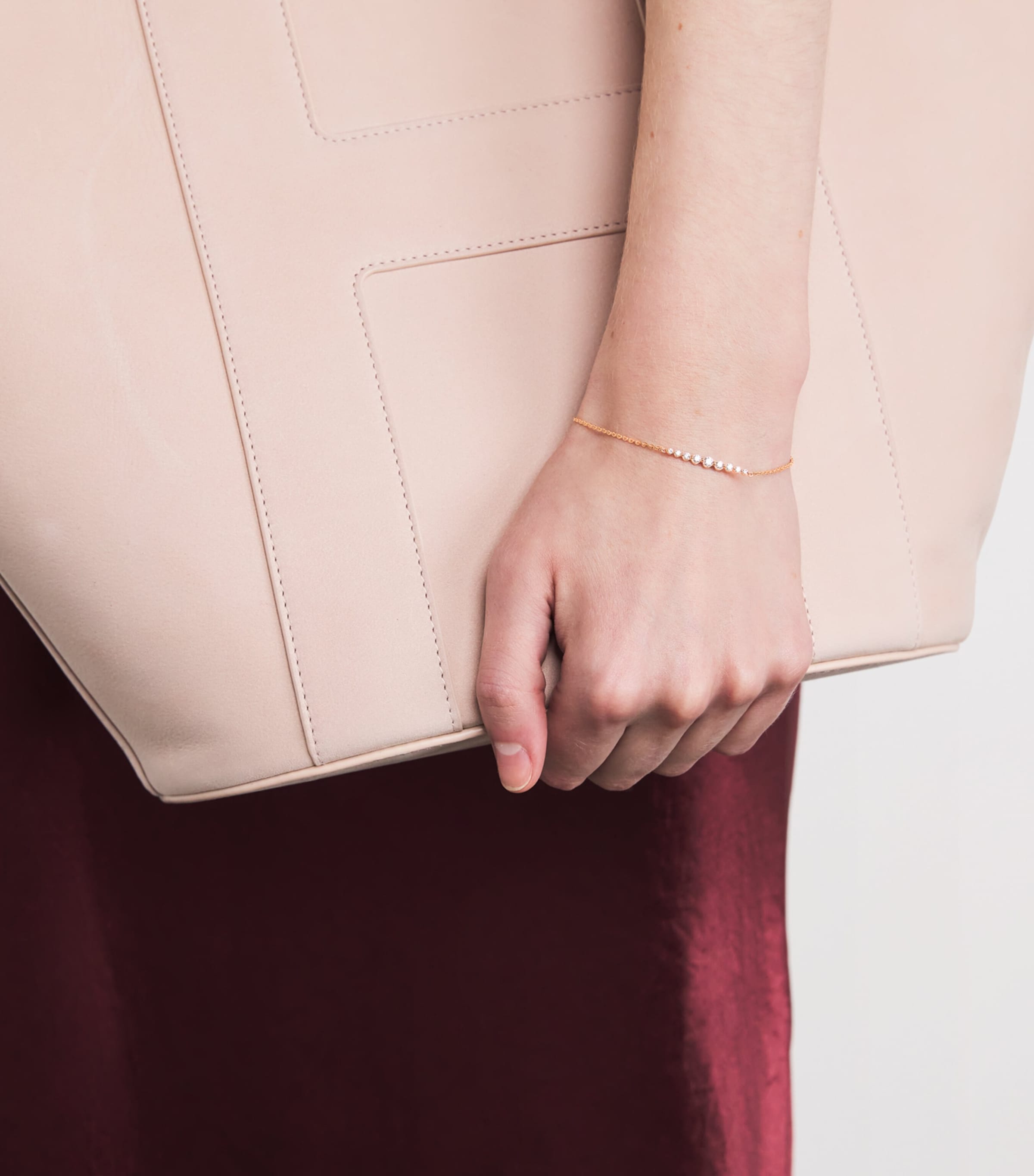 Rose Gold and Diamond Bracelet (0.33ct) ROSE GOLD Image 2