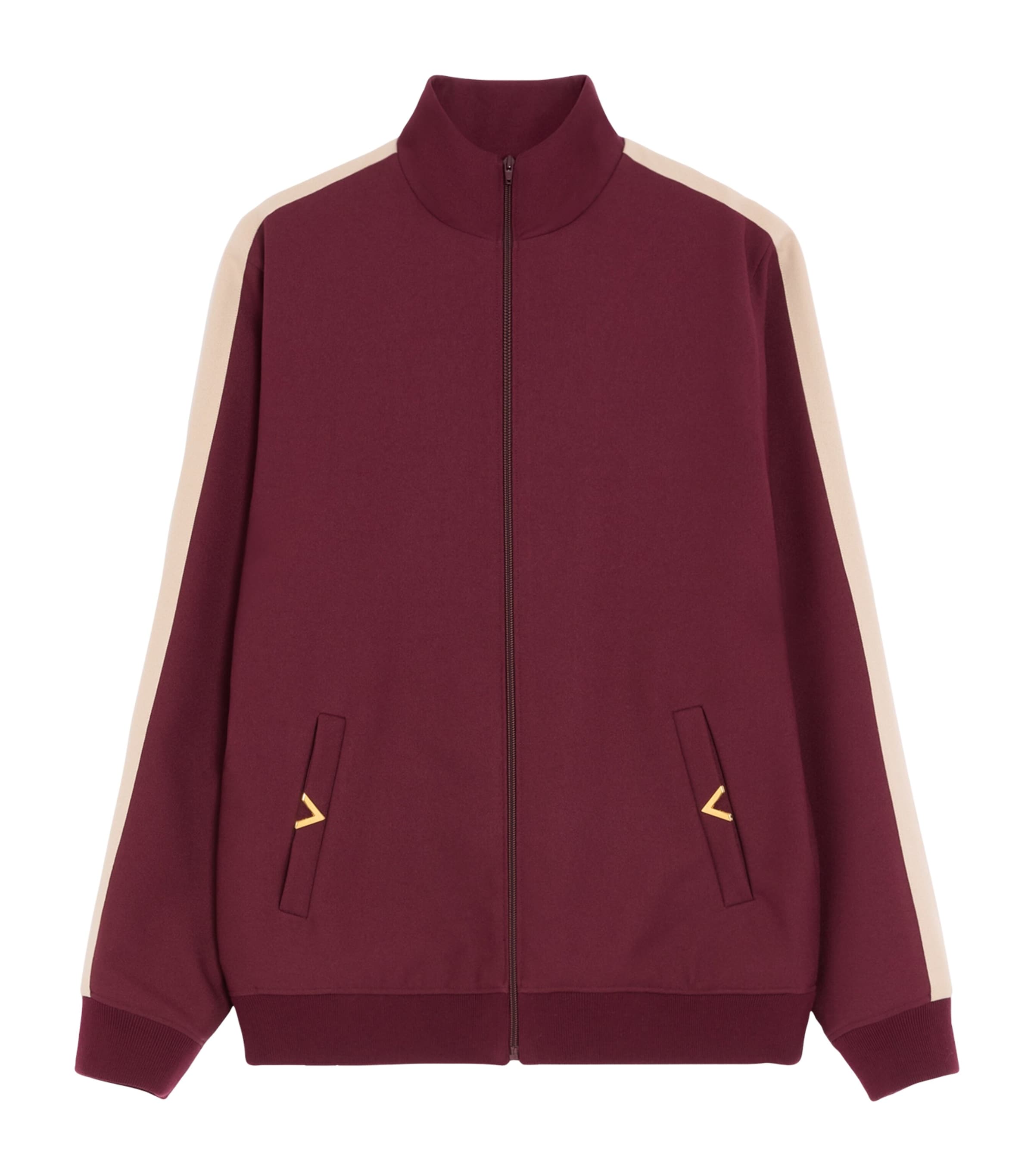 Valentino Mens Jersey VGold Track Jacket Awb Image 1
