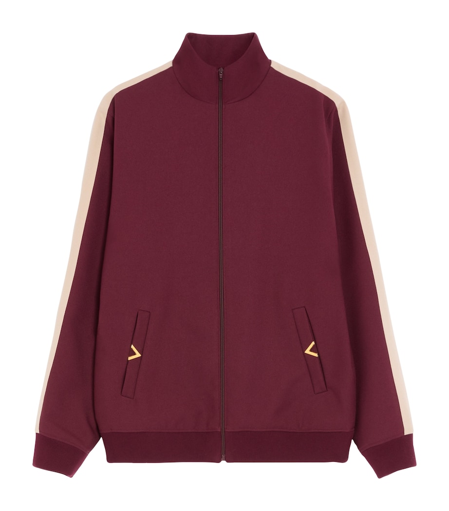Valentino Mens Jersey VGold Track Jacket Awb Image 1