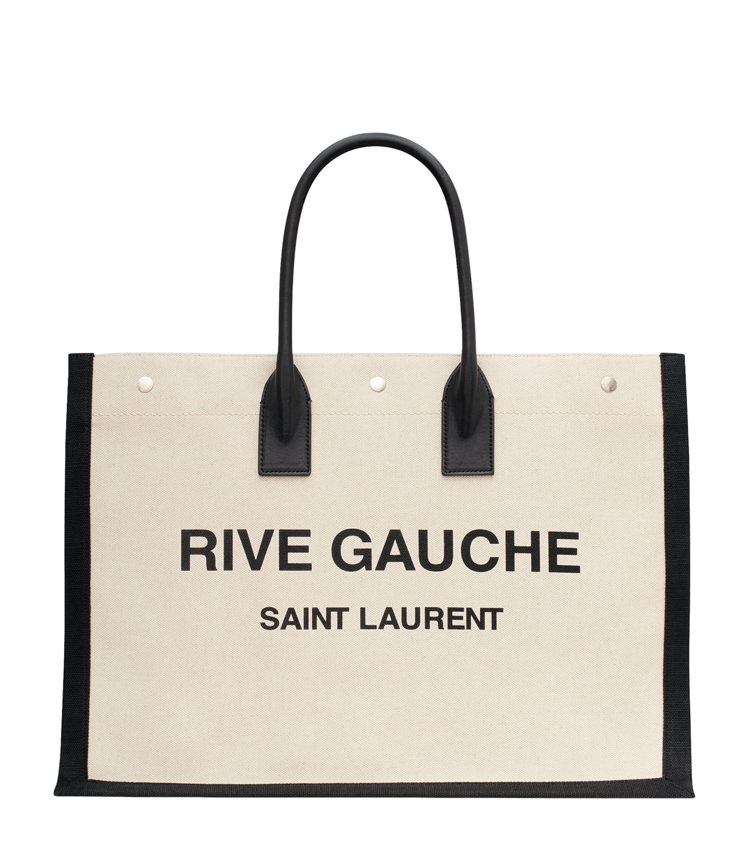 Saint Laurent Rive Gauche Tote Bag In White