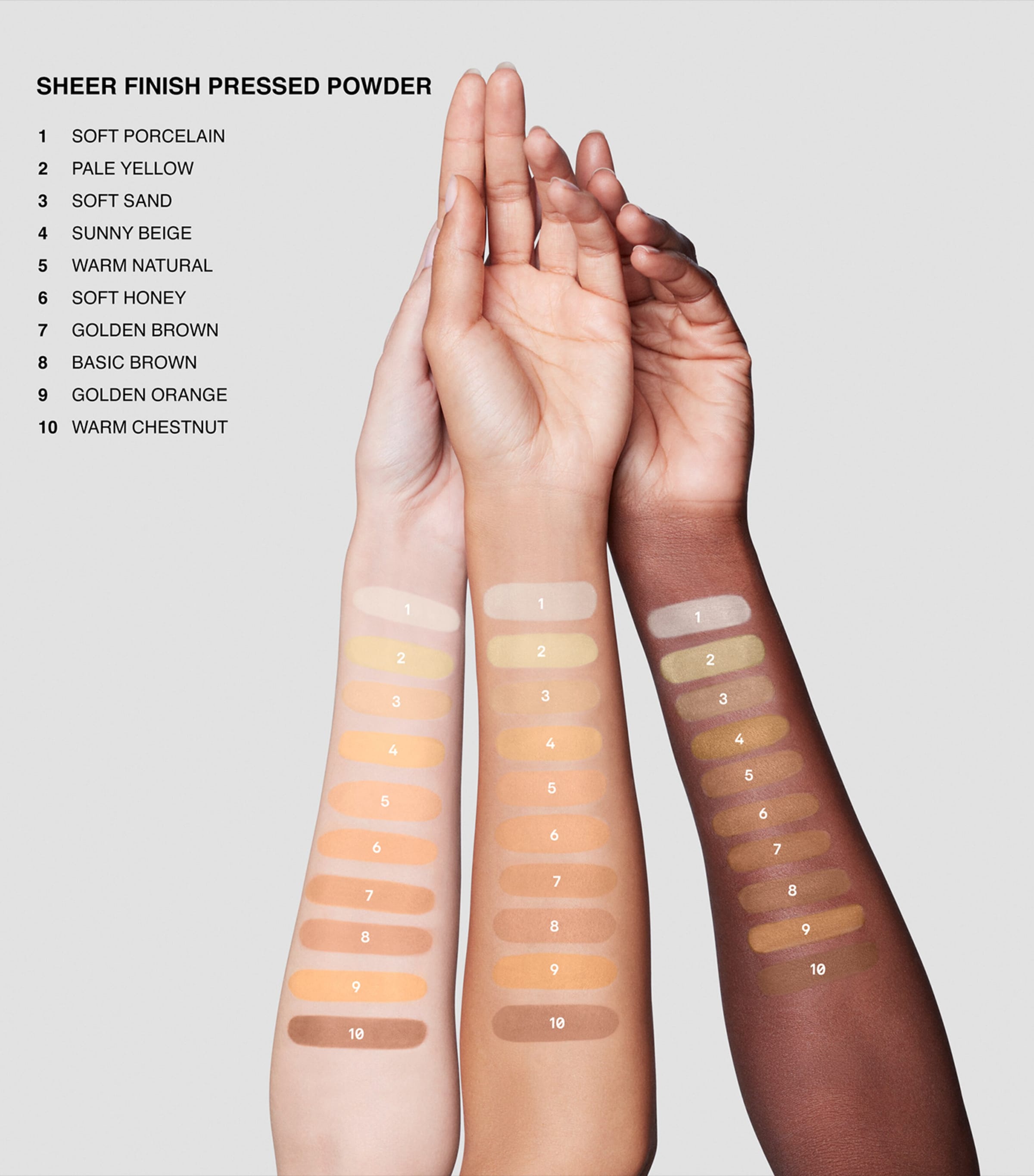 Sheer Finish Pressed Powder GOLDEN ORANGE Image 4