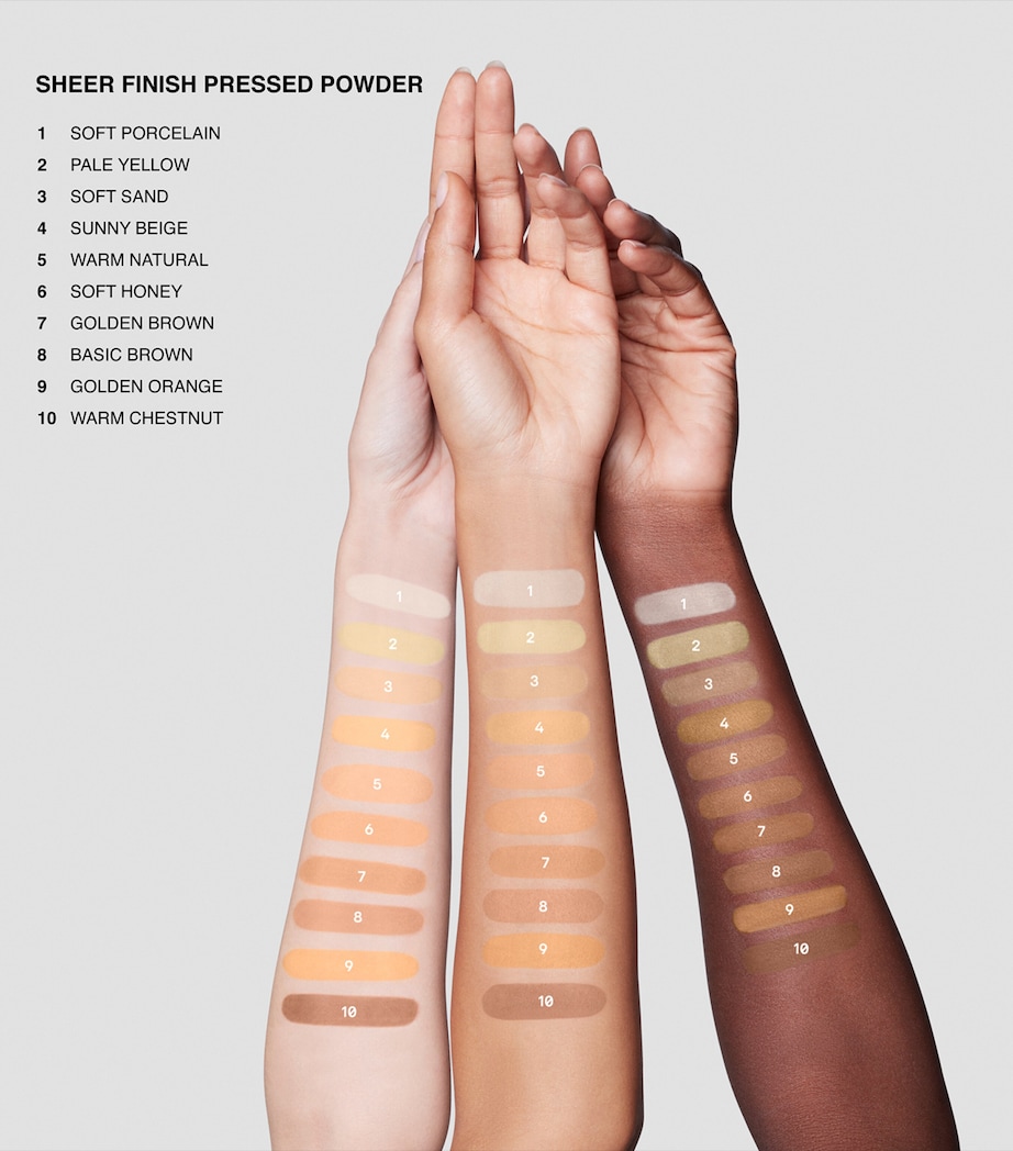 Sheer Finish Pressed Powder GOLDEN ORANGE Image 4