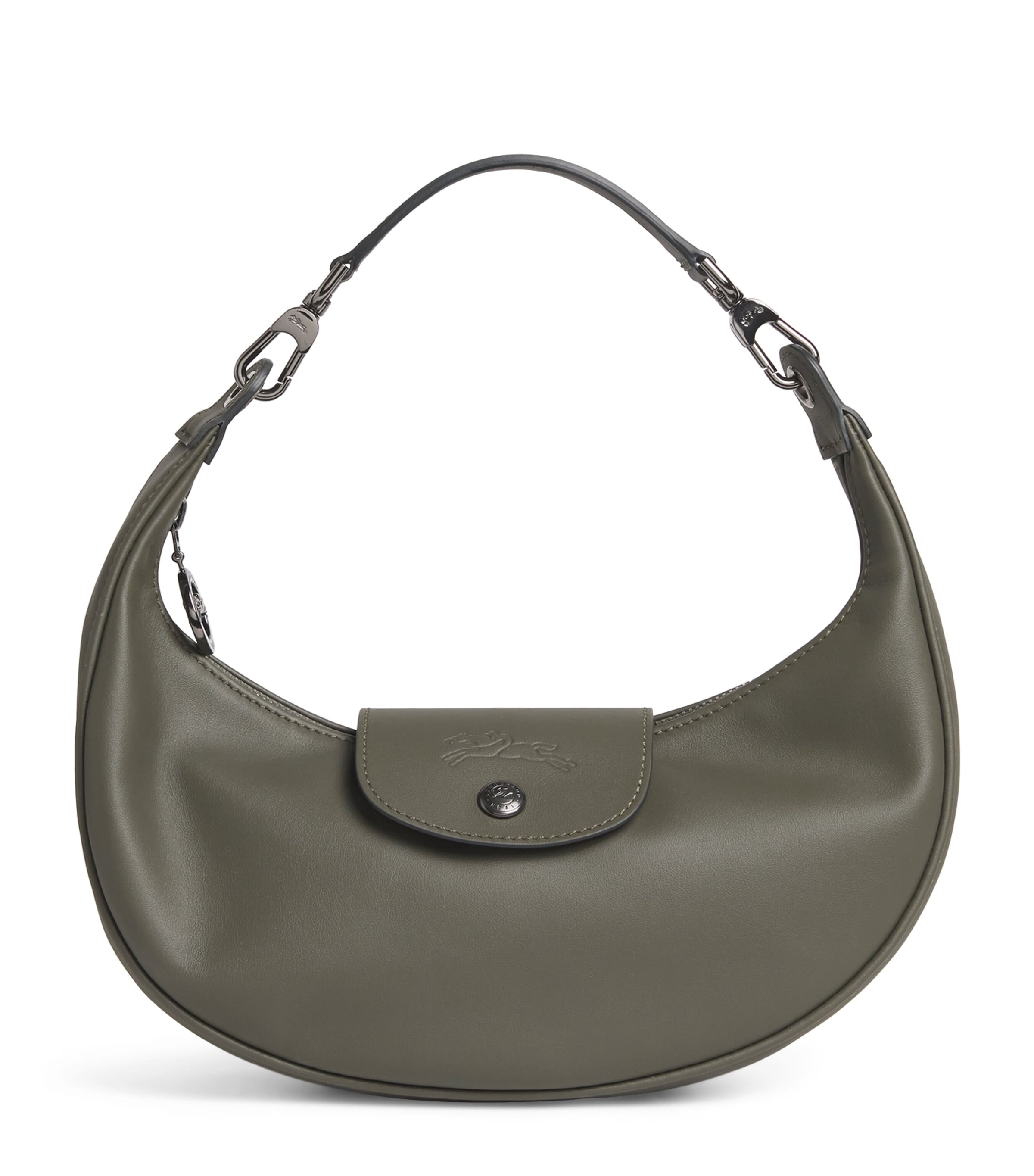 Longchamp Medium Leather Le Pliage Xtra Shoulder Bag Fir Image 1