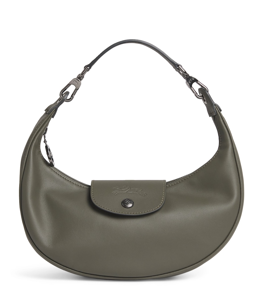 Longchamp Medium Leather Le Pliage Xtra Shoulder Bag Fir Image 1