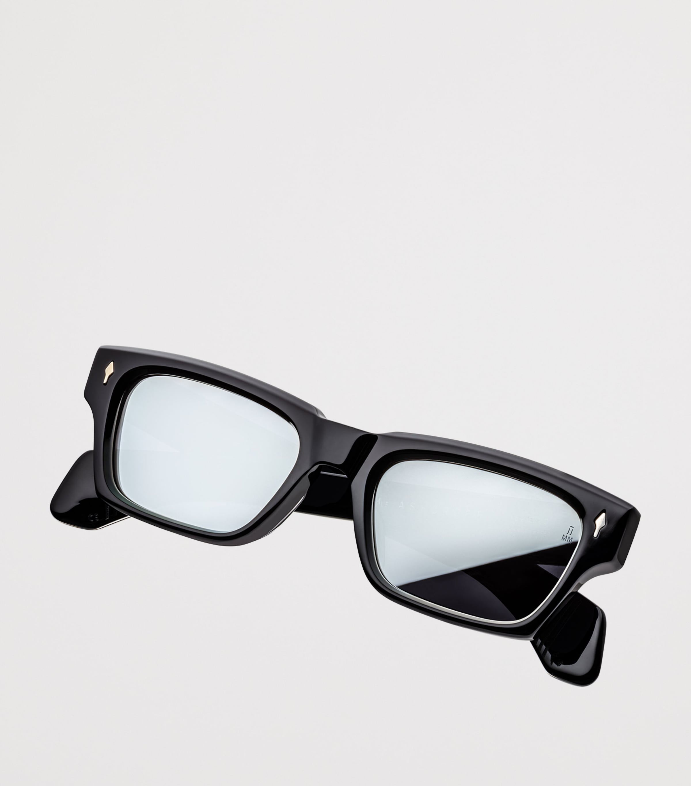 Jacques Marie Mage Acetate Ashcroft Sunglasses Black Mirror Image 3