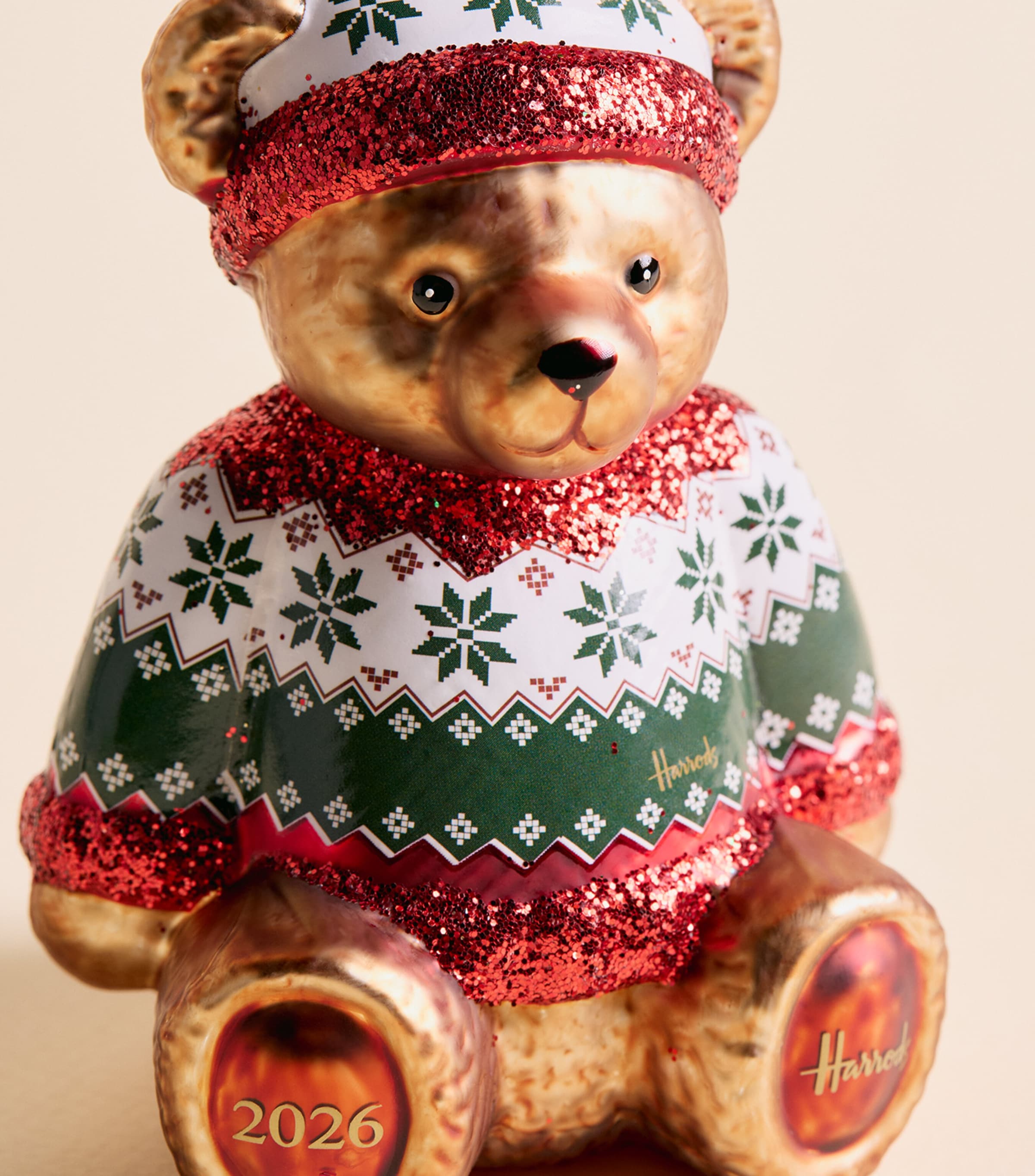 Harrods Henry Bear Tree Decoration Image 2