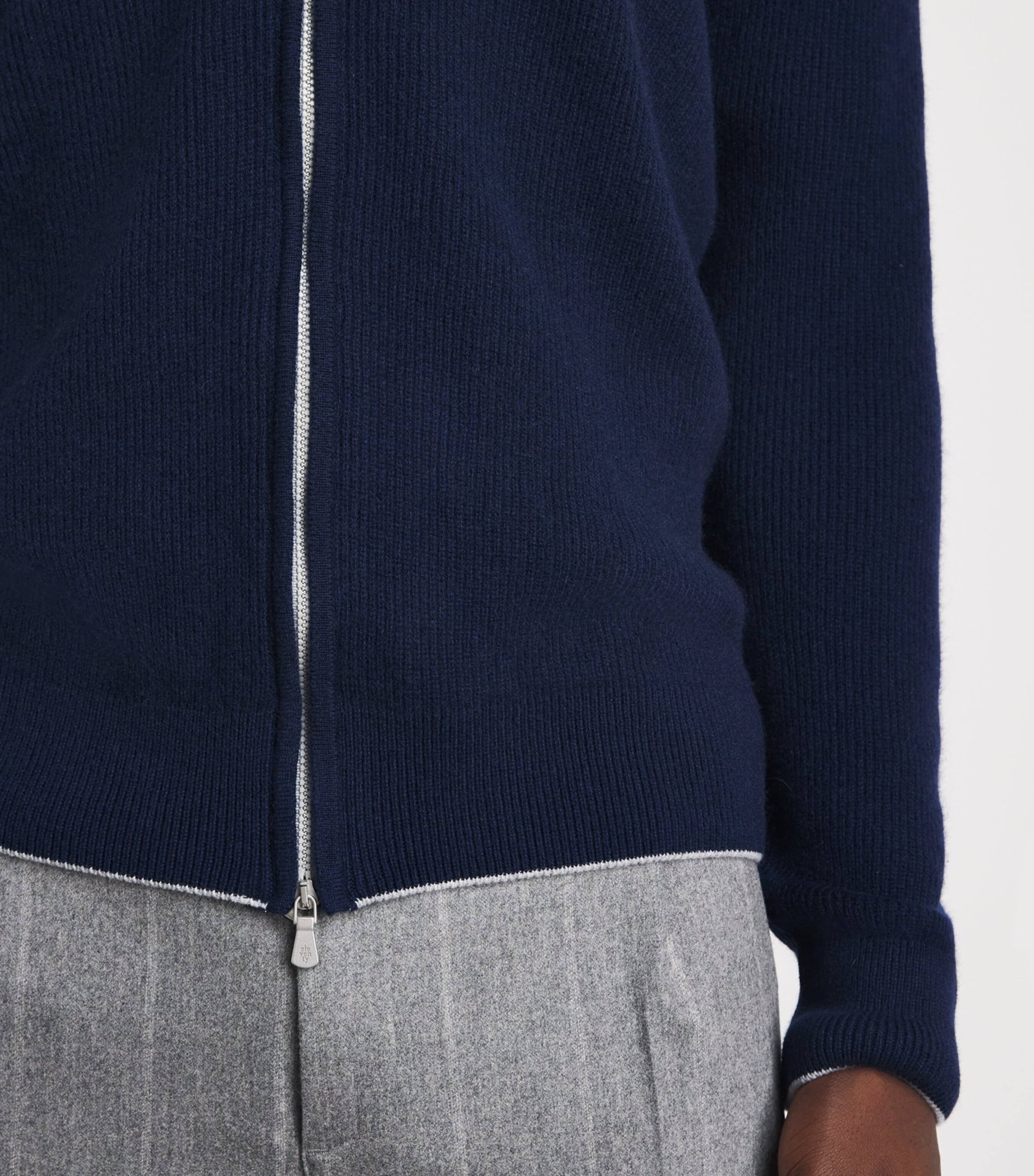 Eleventy Cashmere Zip-Up Hoodie — photo 3