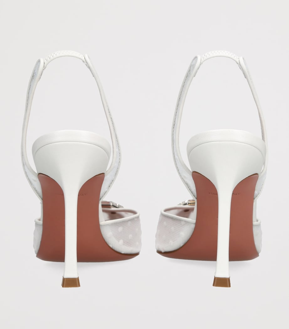 Camelia Slingback Pumps 90 WHITE Image 2