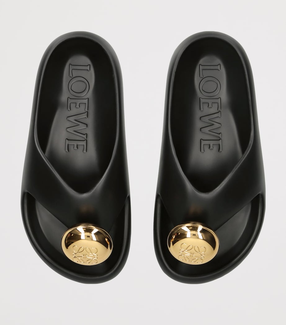 Foam Pebble Flip Flops BLACK/COMB Image 4