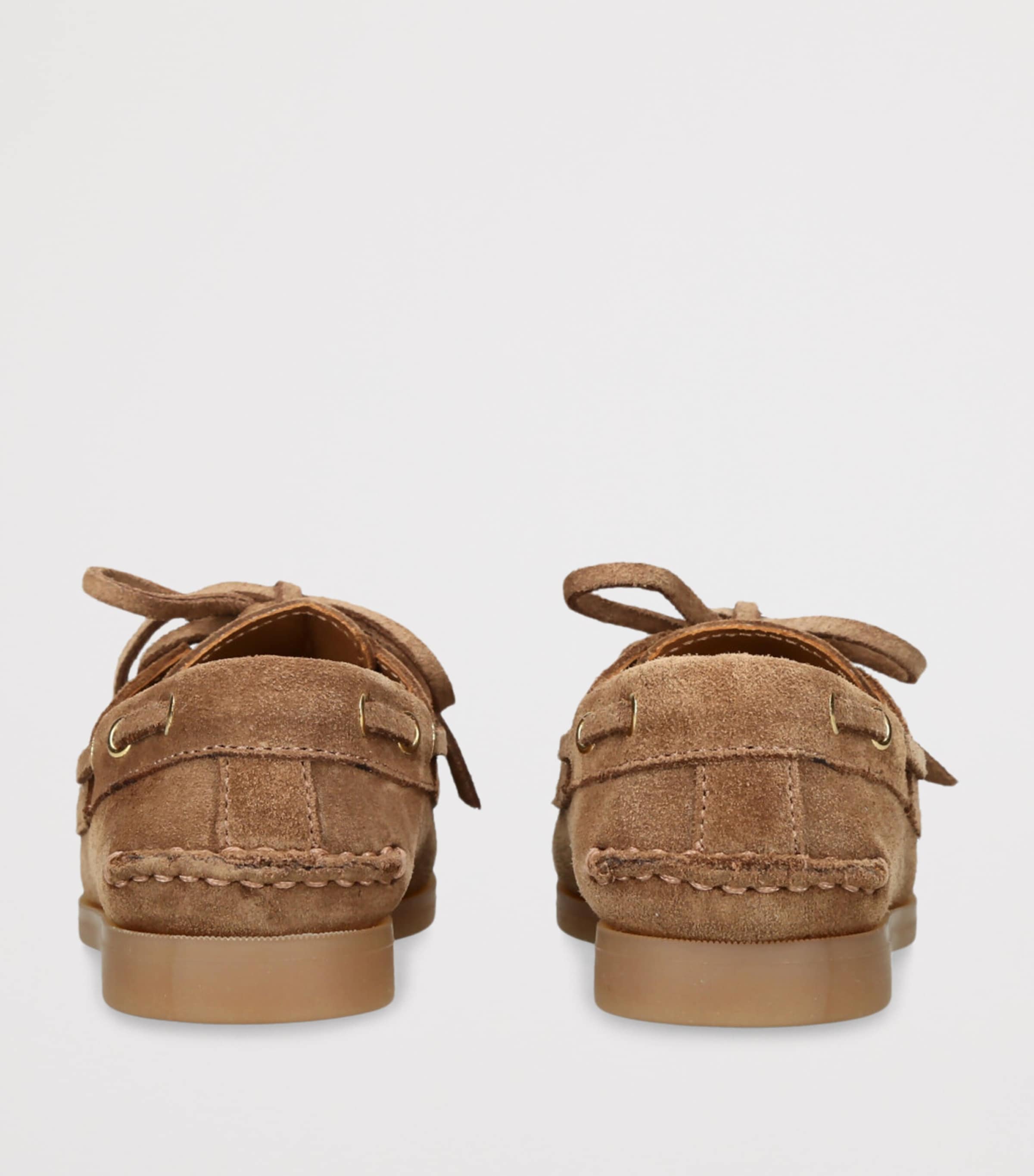 Golden Goose Suede Cruise Boat Shoes Brown Image 2