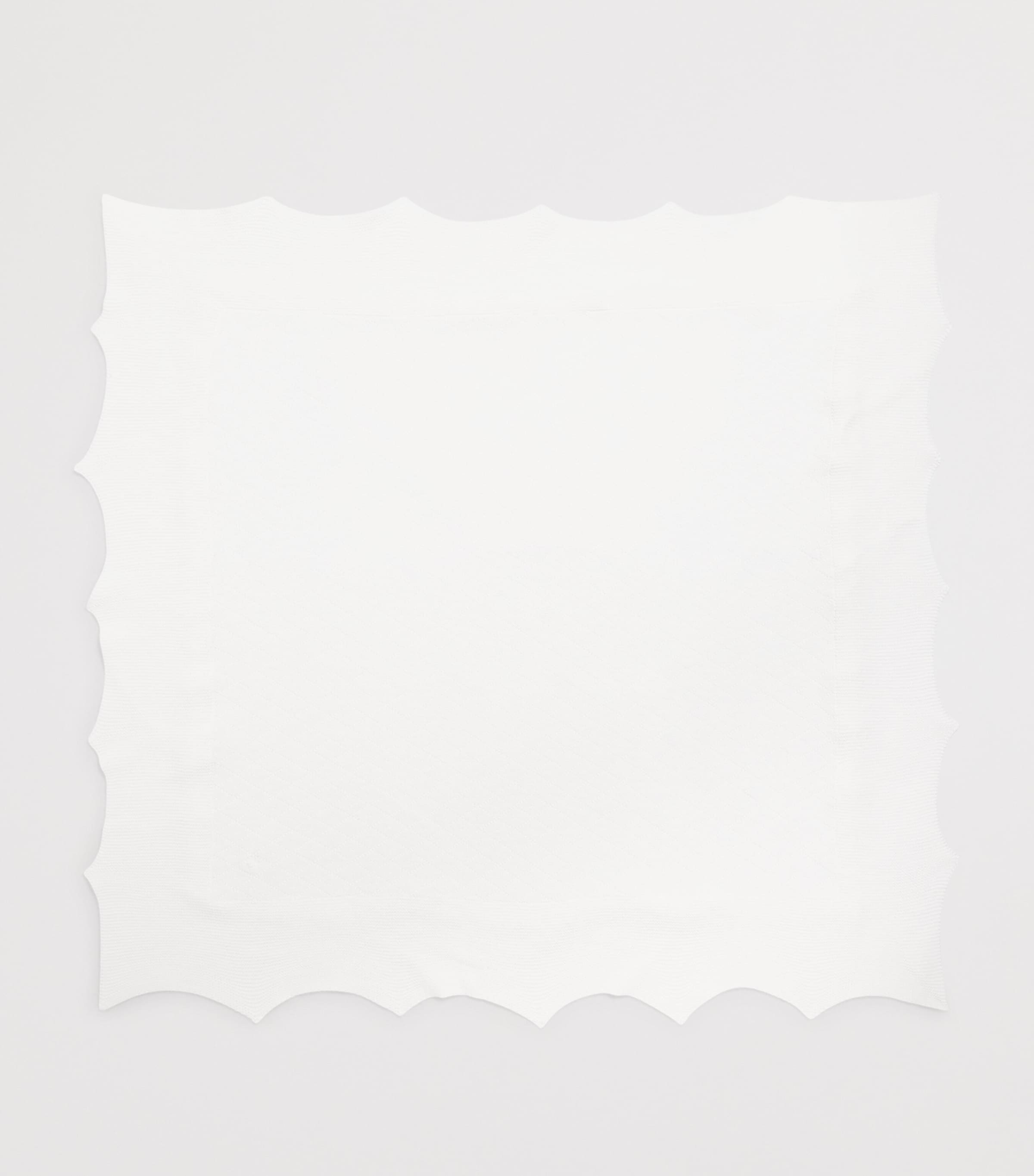 Paz Rodriguez Cotton Lace-Trim Shawl Cream/cream Image 2