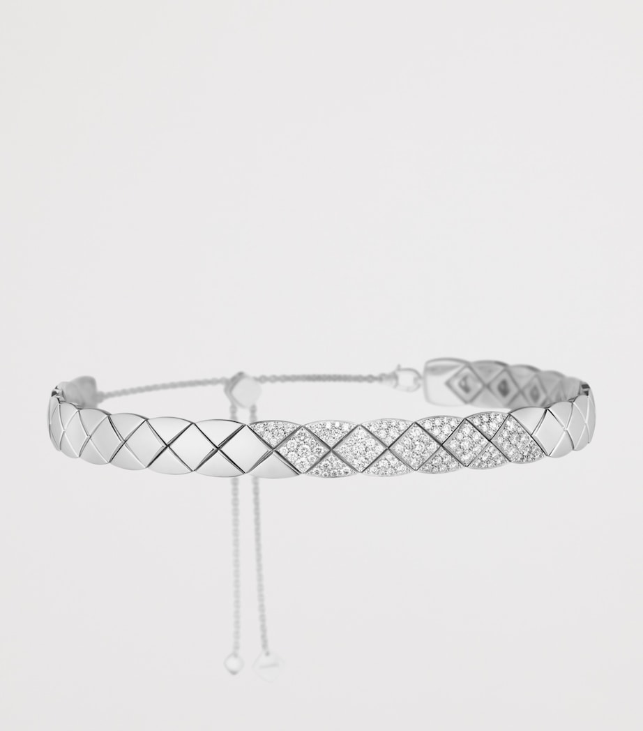 CHANEL White Gold and Diamond Coco Crush Supple Choker White Gold Image 3