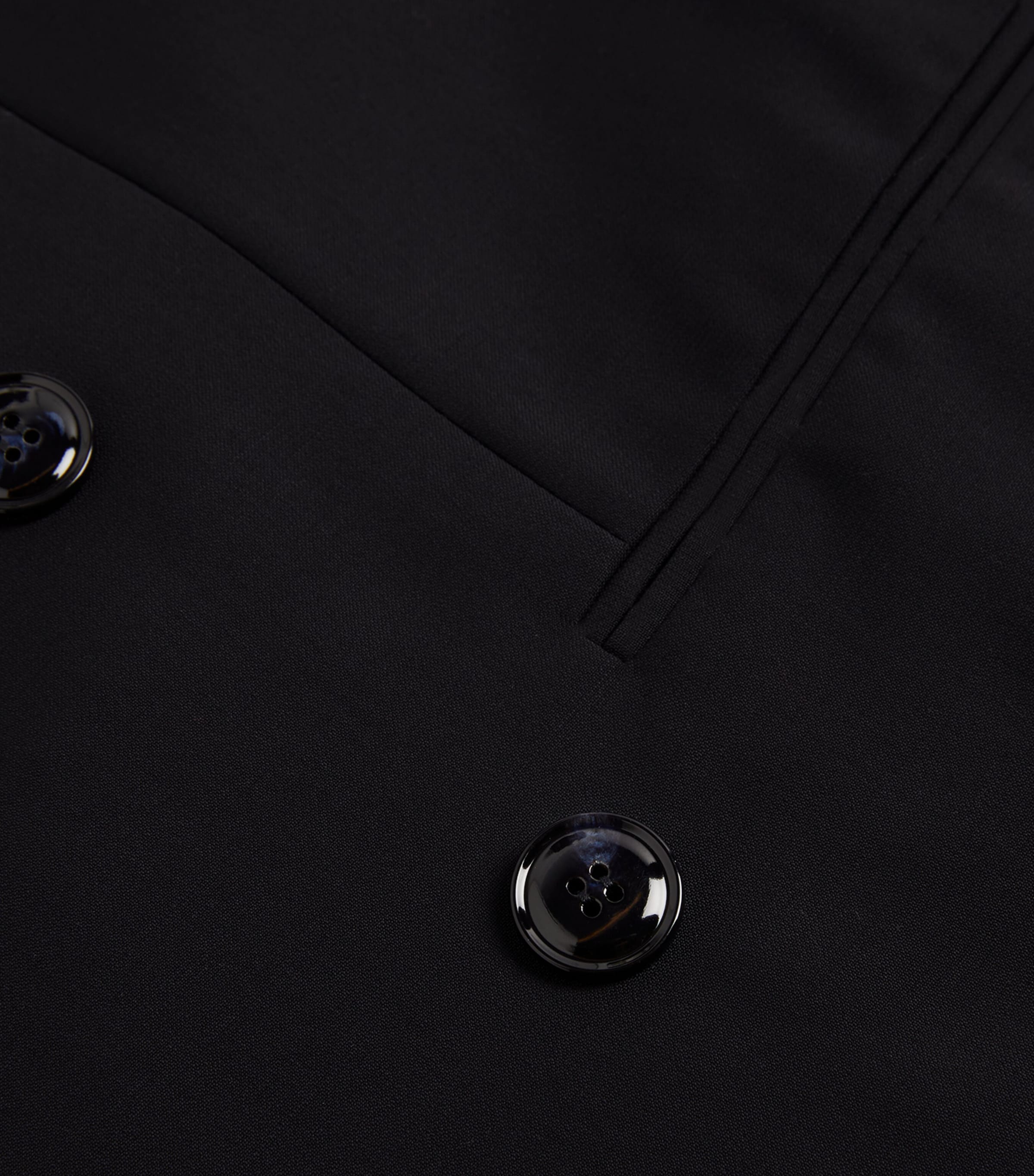 Wool Double-Breasted Two-Piece Suit UBUV Image 5