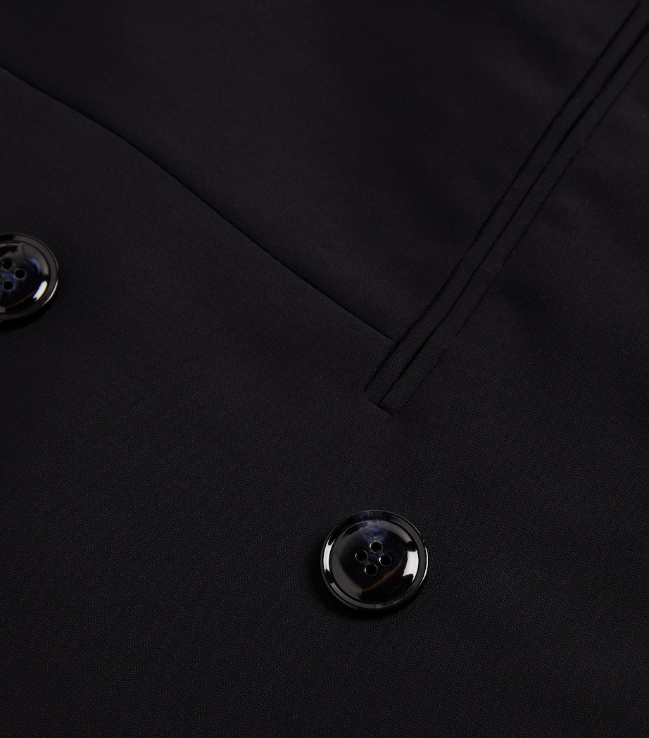 Wool Double-Breasted Two-Piece Suit UBUV Image 5