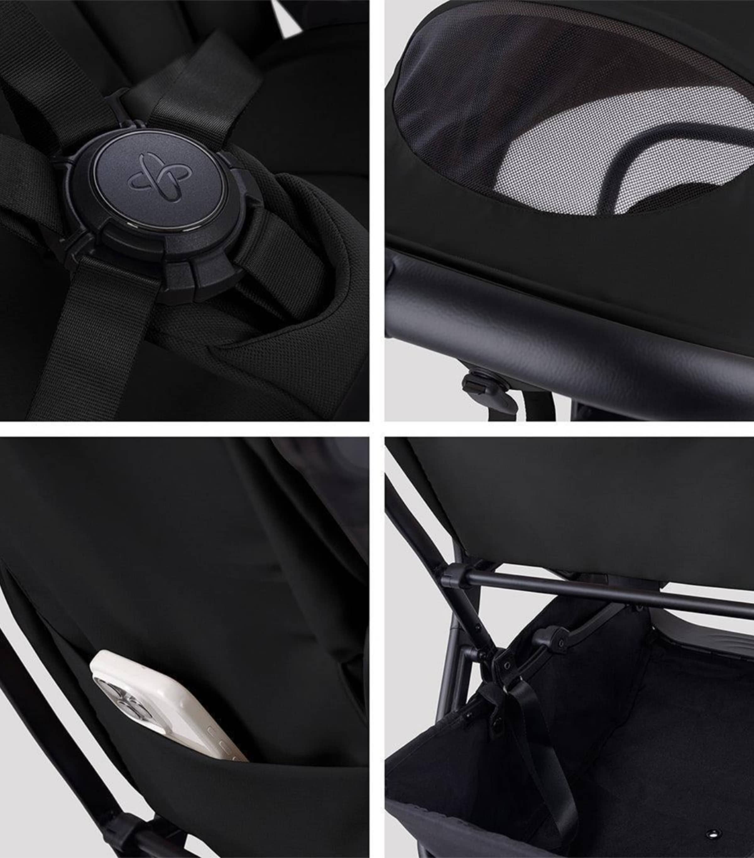 Silver Cross Nia Compact Travel Stroller Onyx Image 8