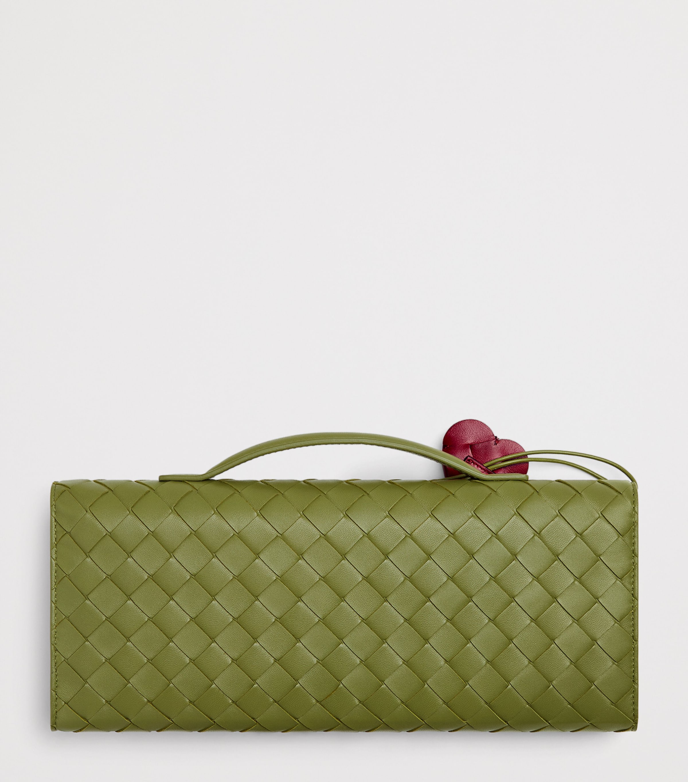 Leather Intrecciato Andiamo Clutch Bag 2771 Image 4