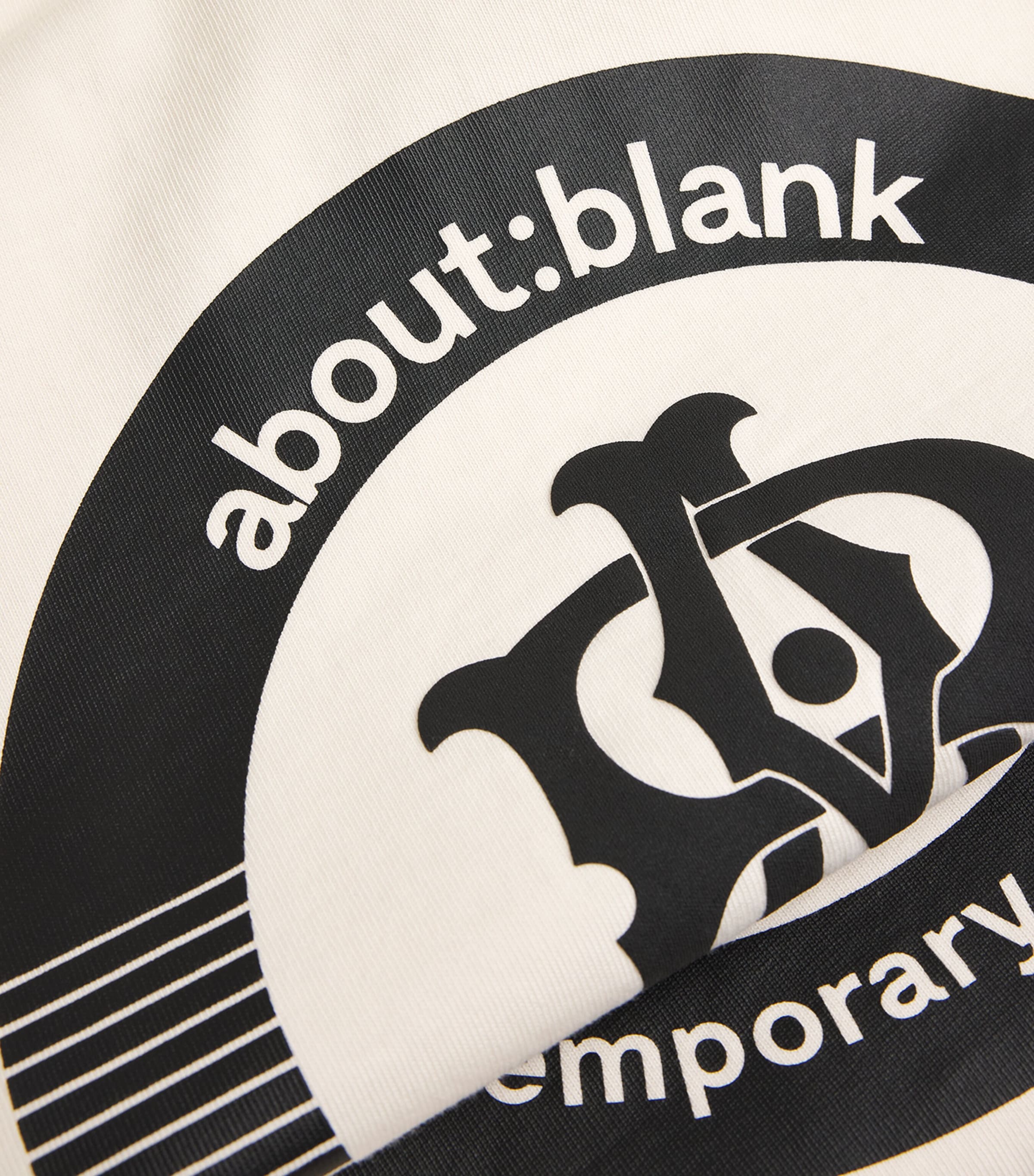 about:blank Mens Oversized Monogram T-Shirt Oat Image 6