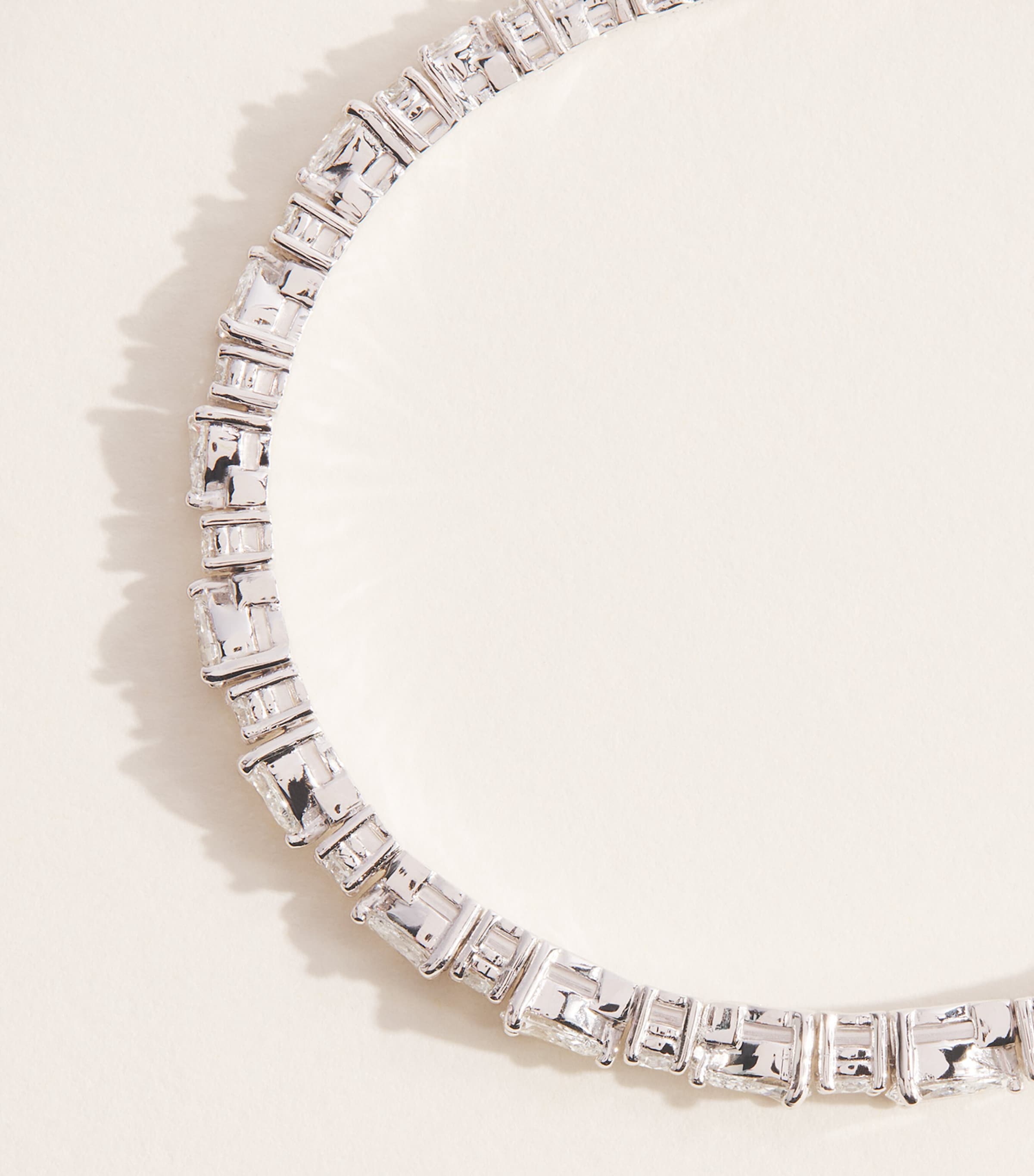 Yeprem White Gold and Diamond Y-Couture Bangle White Gold Image 3