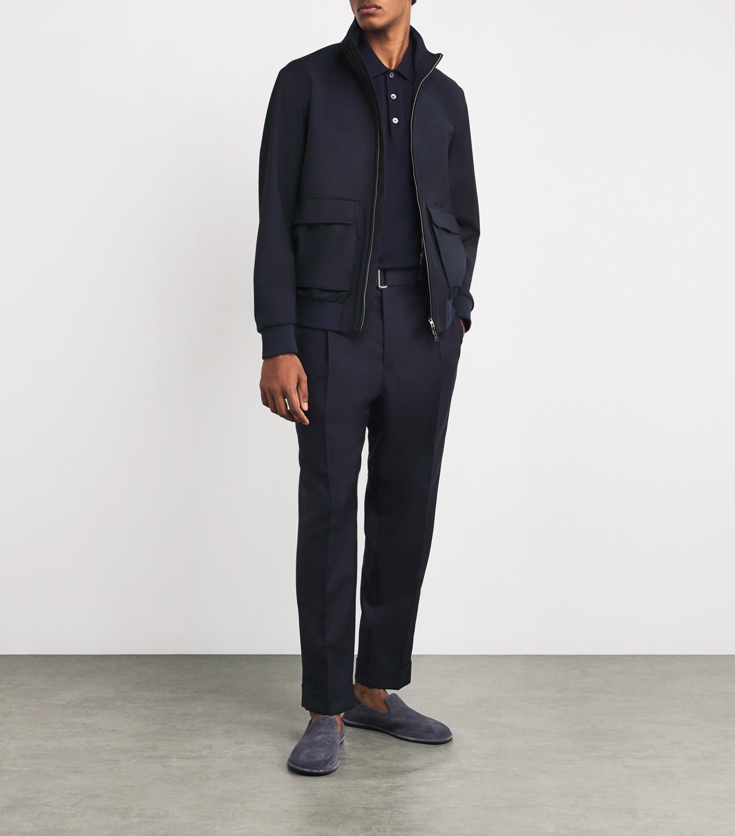 Weather-Resistant Jacket 9201BLU NAVY Image 2