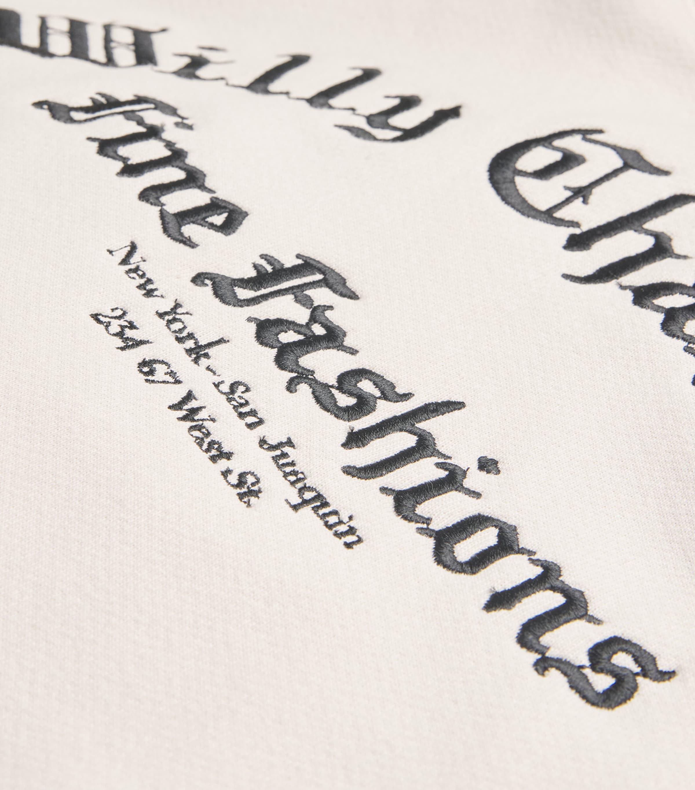 Cotton Logo Hoodie WHITE Image 5