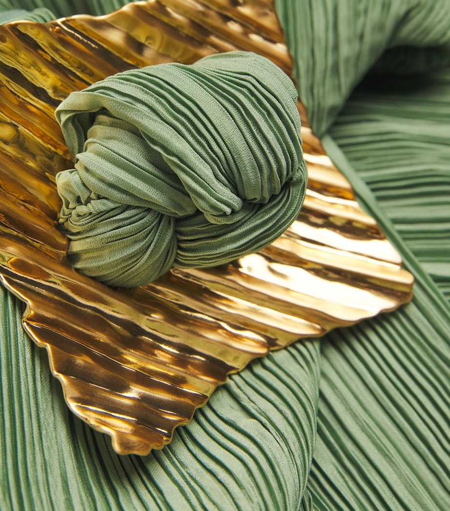 One-Shoulder Loah Midi Dress MOLDAVITE Image 5