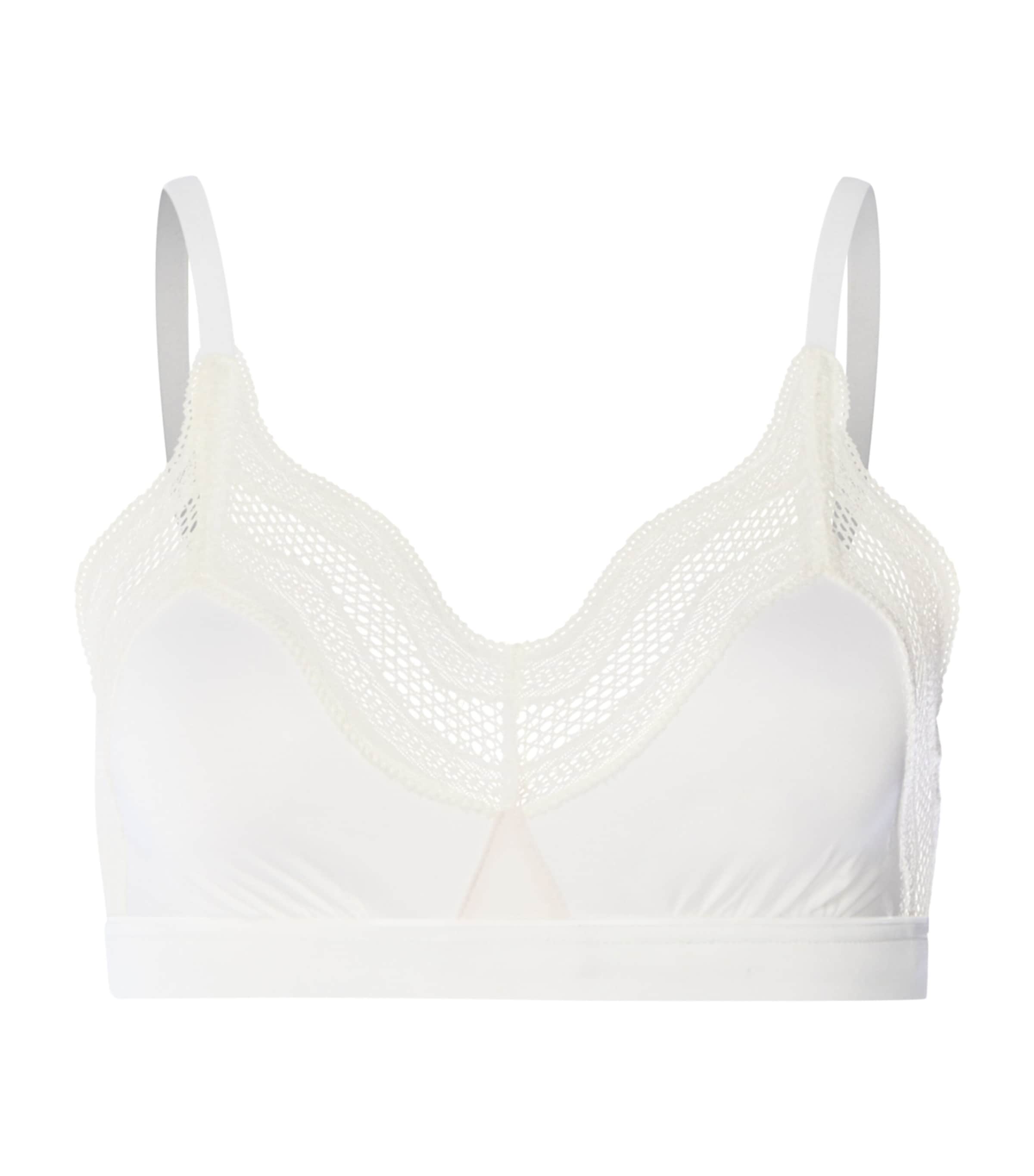 Hanro Womens Soft Cup Cira Bra Off White Image 1