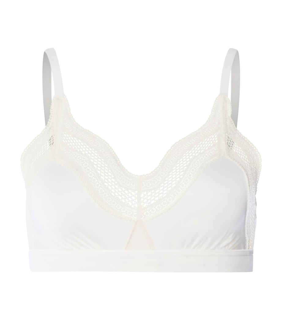 Hanro Womens Soft Cup Cira Bra Off White Image 1
