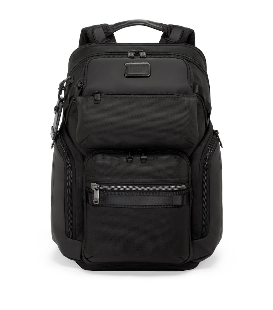 Ballistic Nylon Alpha Bravo Nomadic Backpack BLACK Image 1